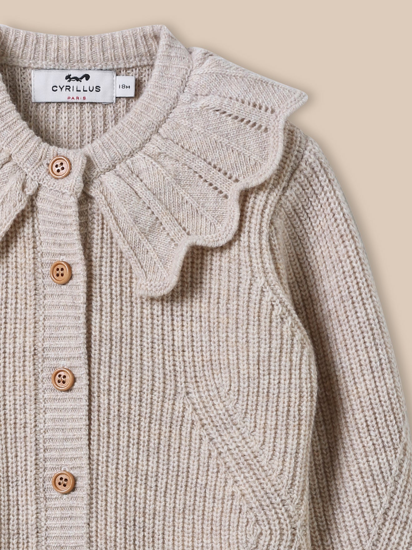 Cardigan en laine Bébé