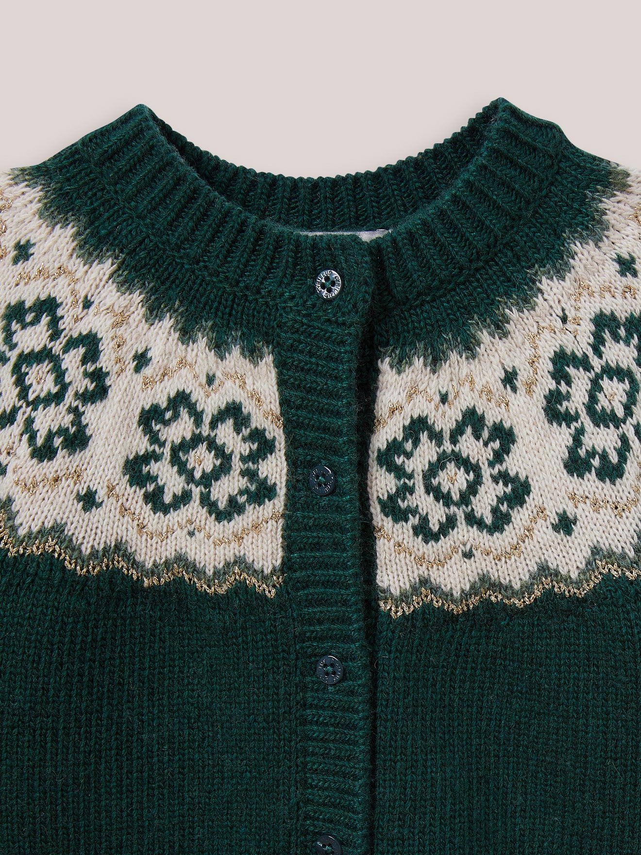 Cardigan jacquard bébé