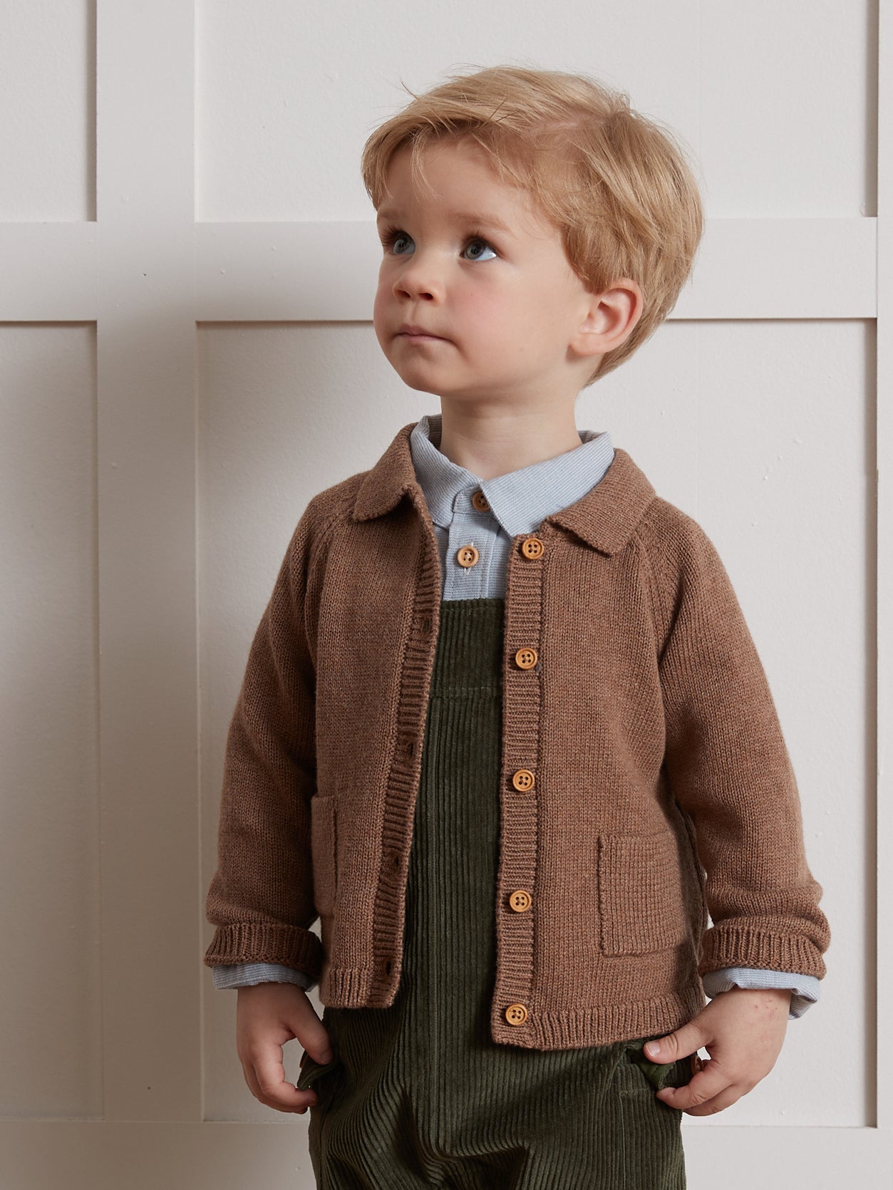 Cardigan col polo Bébé