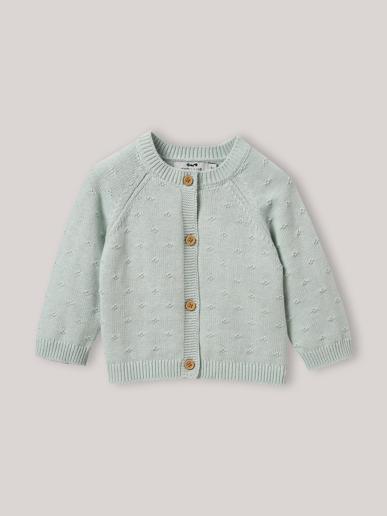 Cardigan maille ajourée bébé - Coton biologique