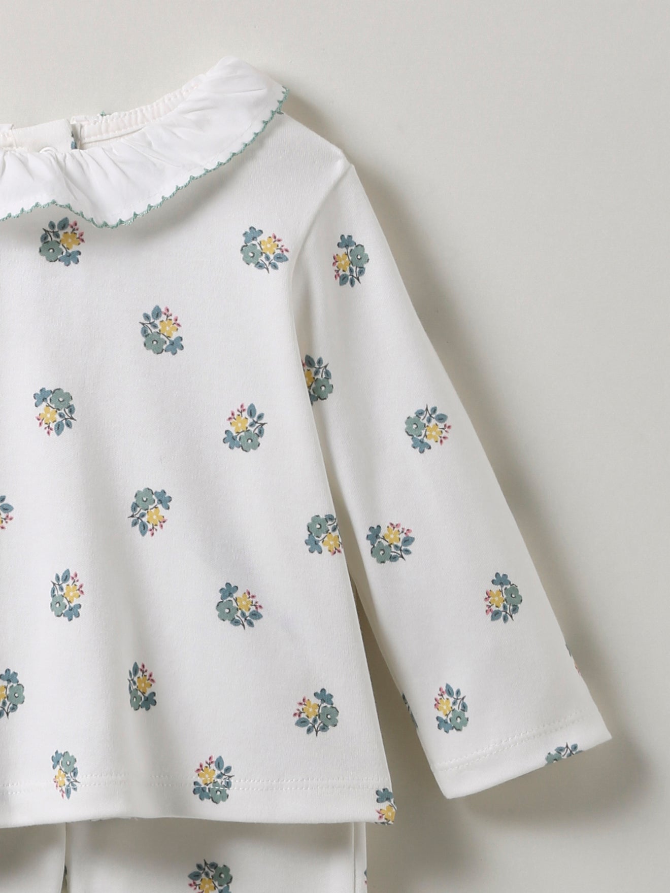 Pyjama bouquet Bébé - Coton biologique