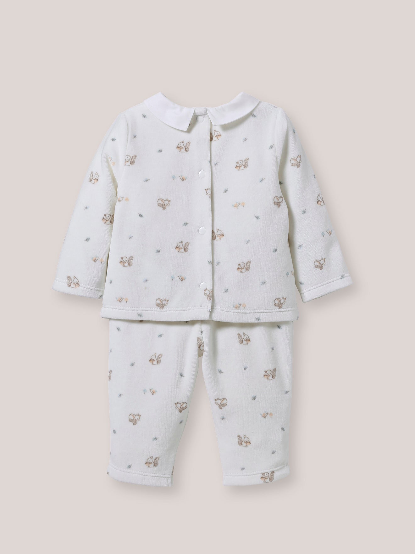 Pyjama 2 pièces Bébé en velours