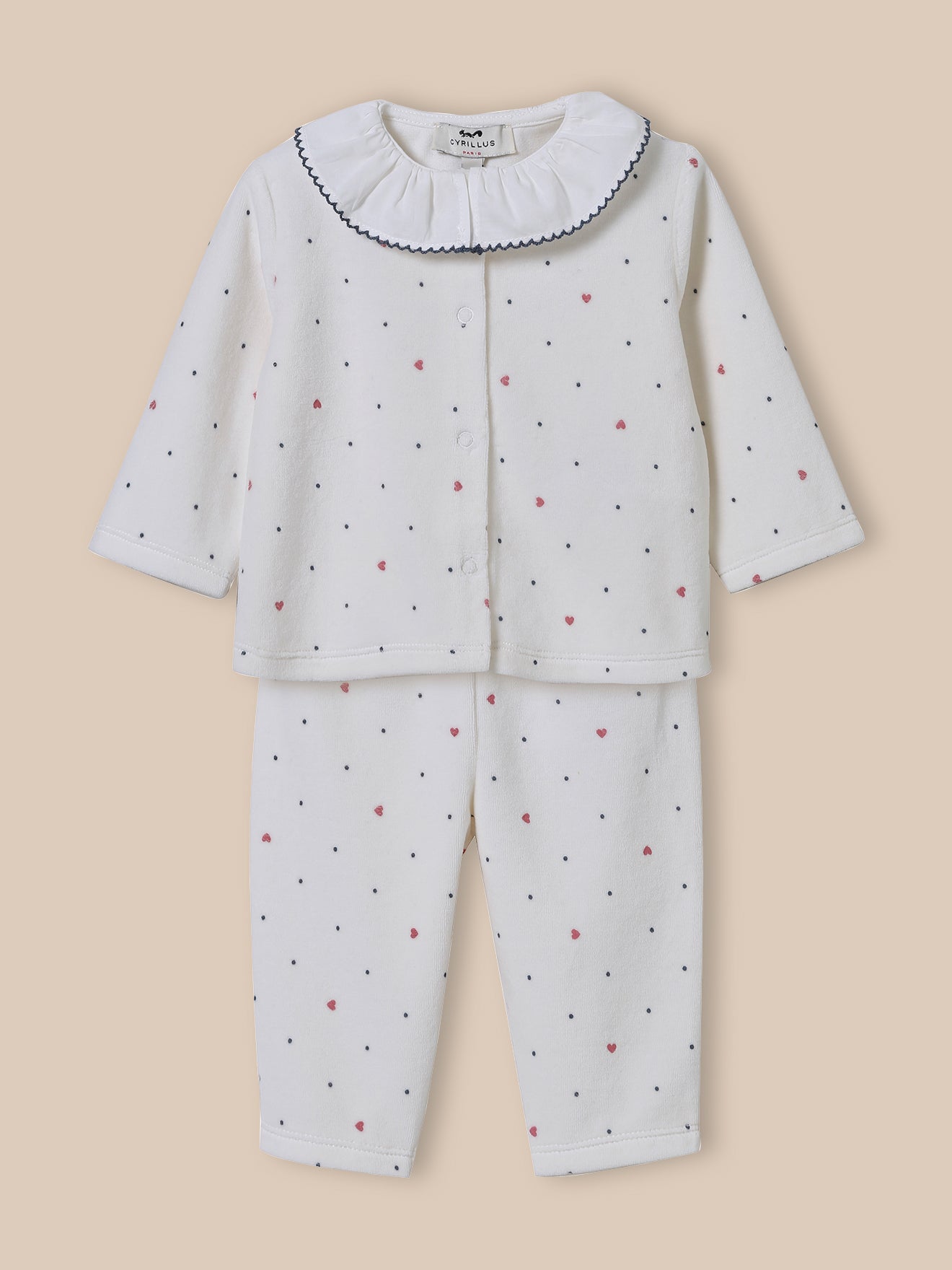 Pyjama en velours Bébé