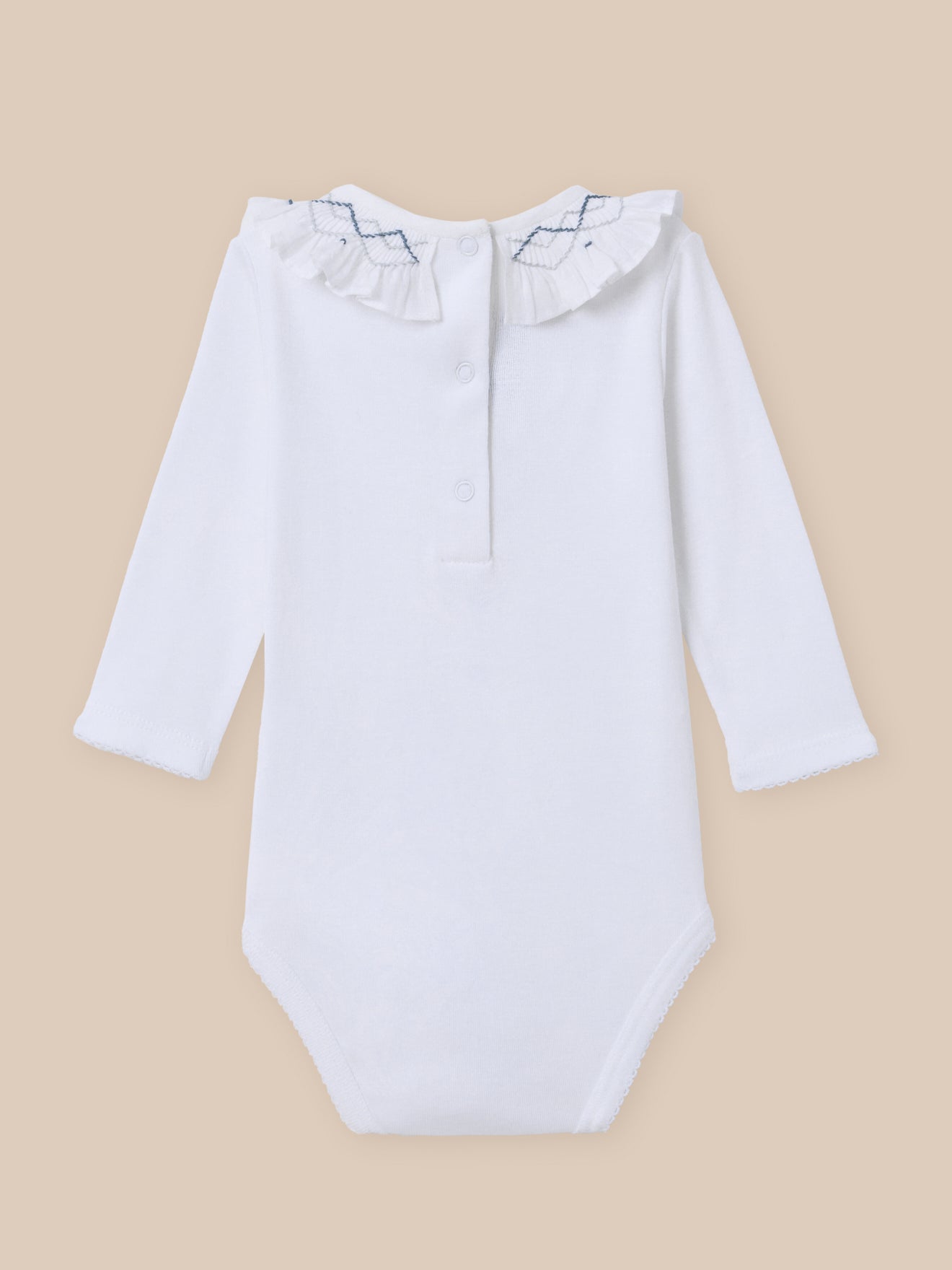 Body col brodé et smocks - Coton biologique