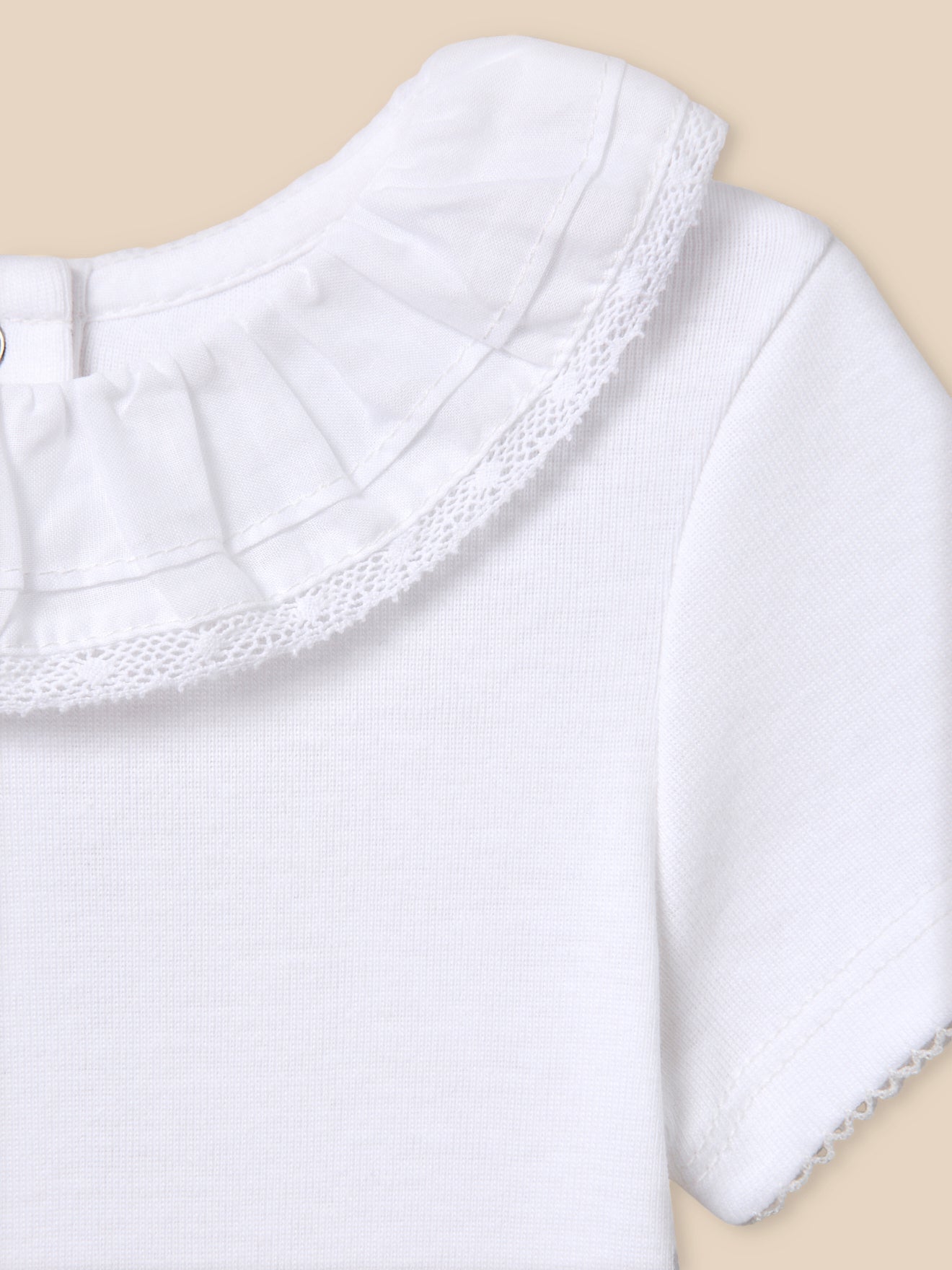 Body avec collerette bébé - Coton Biologique