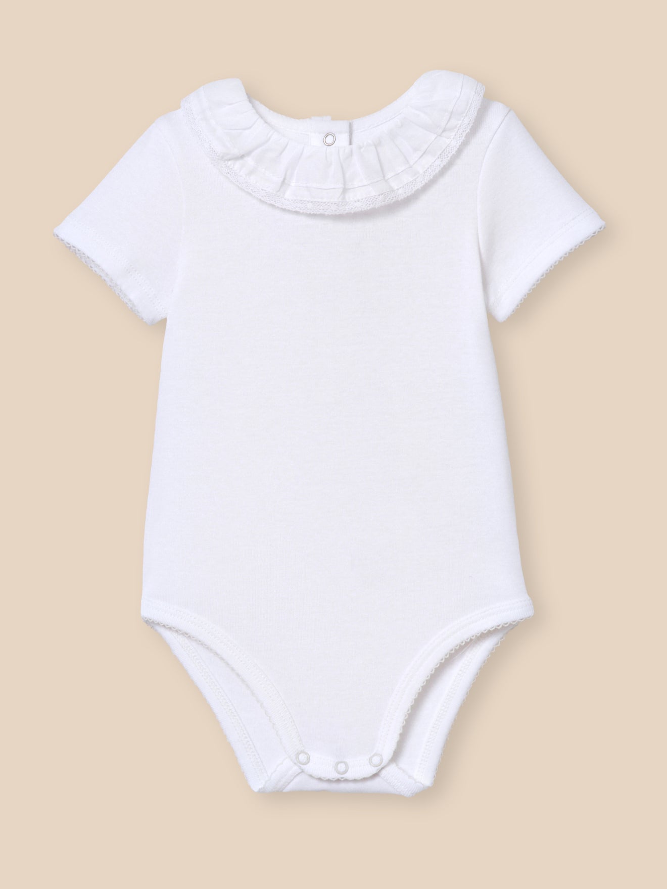 Body avec collerette bébé - Coton Biologique