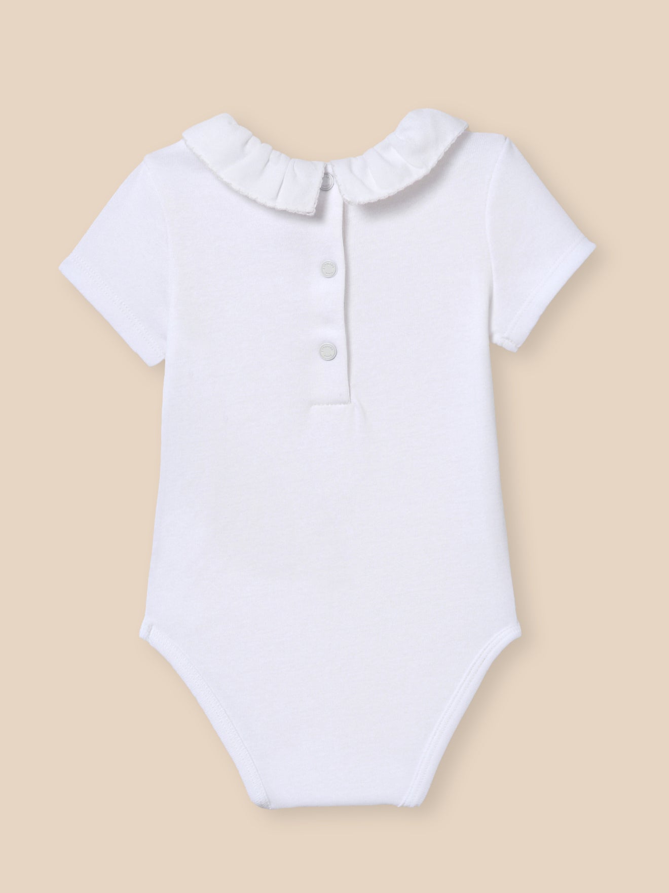 Body col brodé Bébé - Coton Biologique