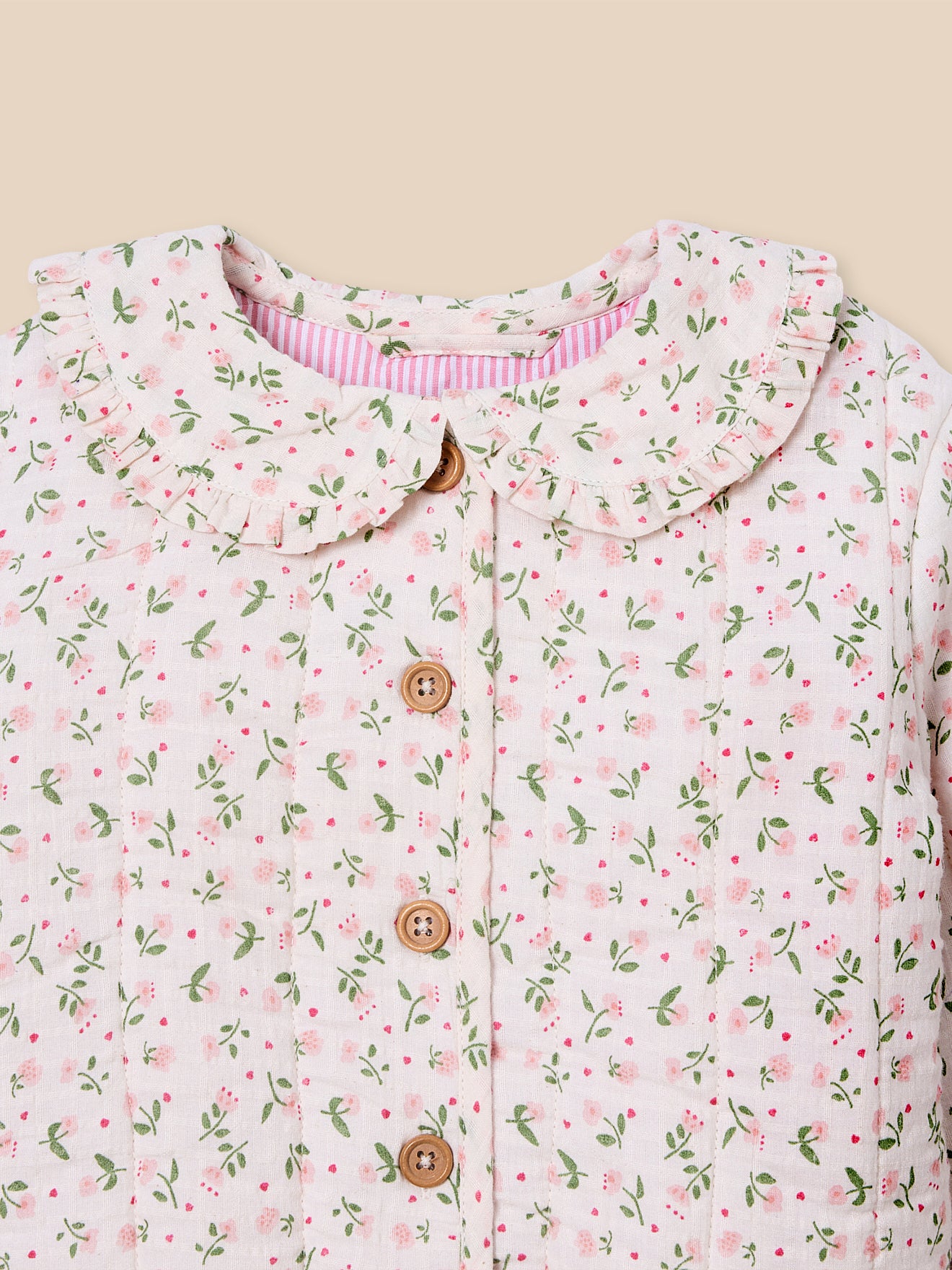 Veste boutis en seersucker Bébé