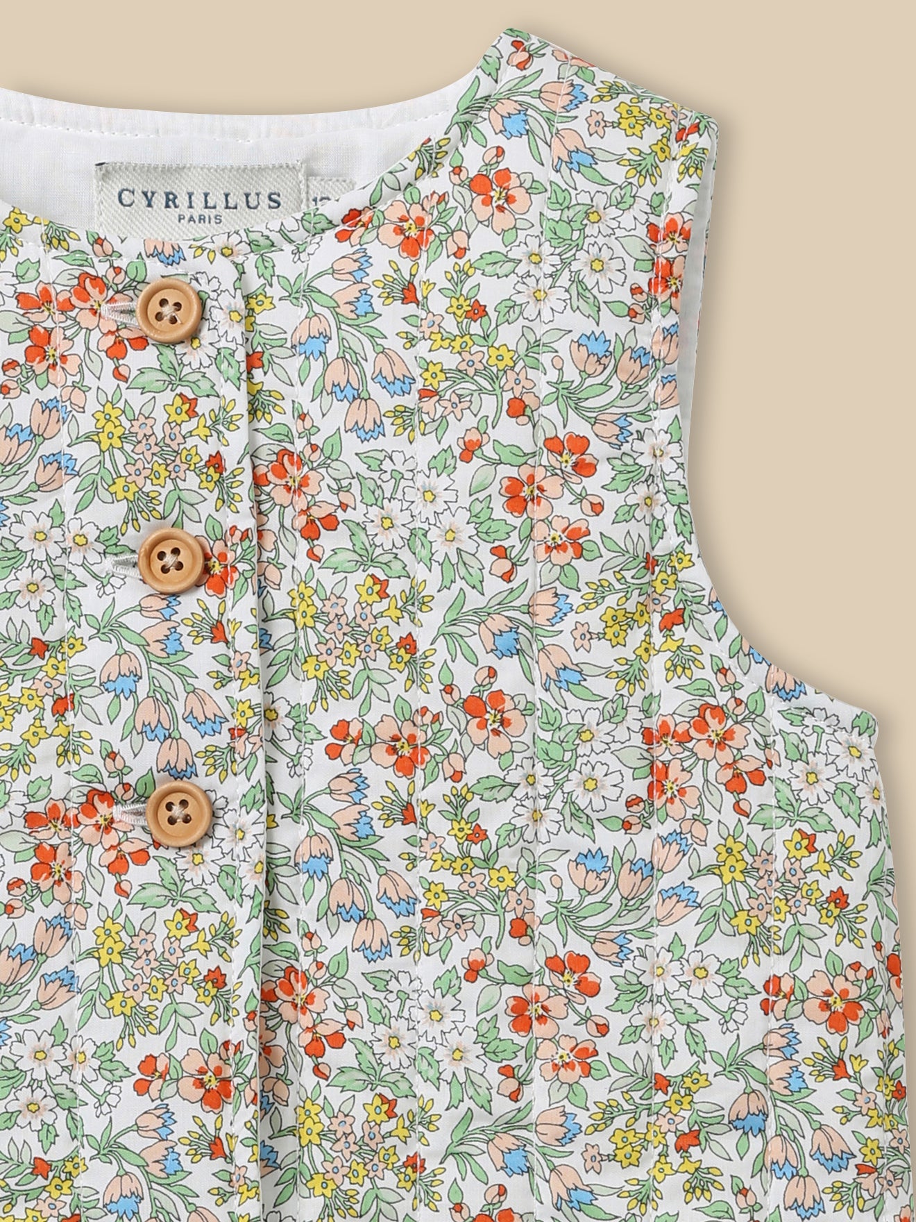 Veste en tissu Liberty Bébé