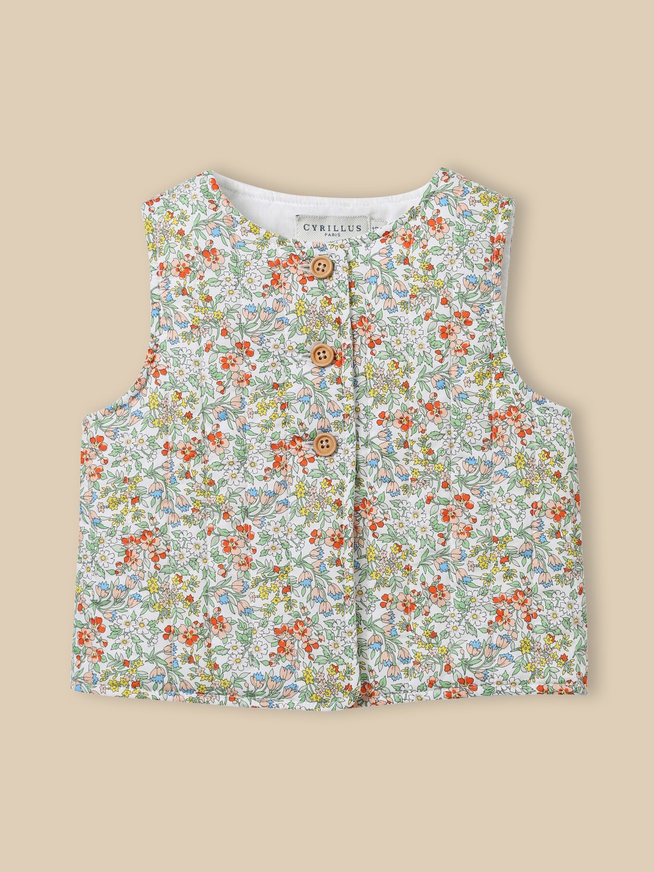 Veste en tissu Liberty Bébé