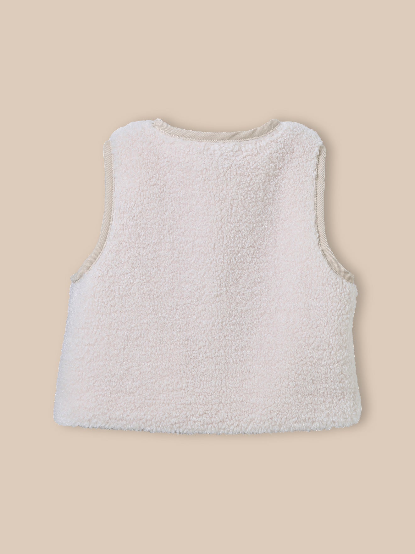 Veste sans manches en sherpa Bébé