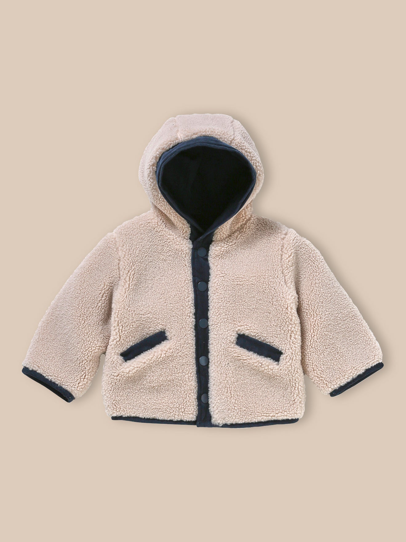 Veste burnous réversible Bébé