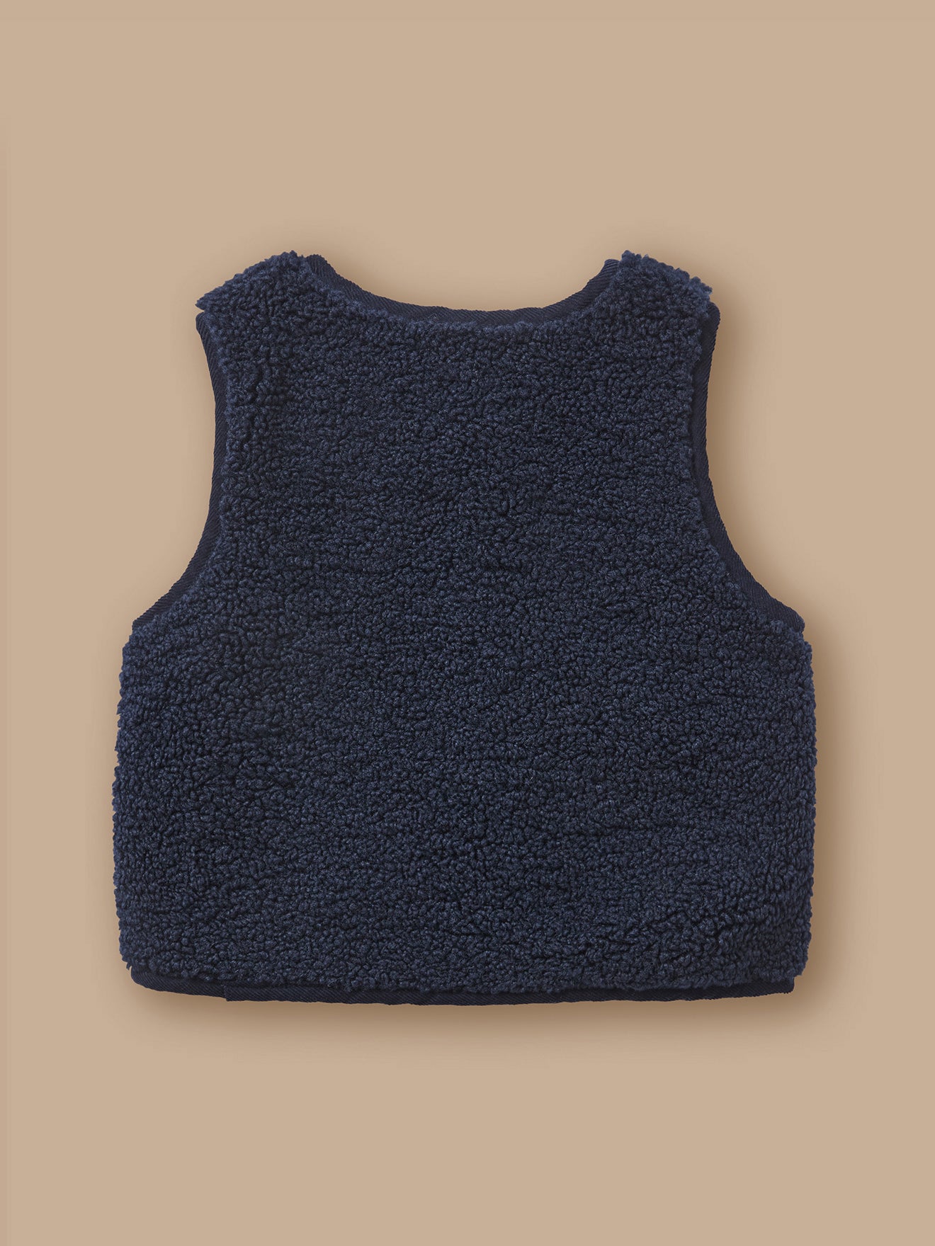 Veste sans manches sherpa bébé