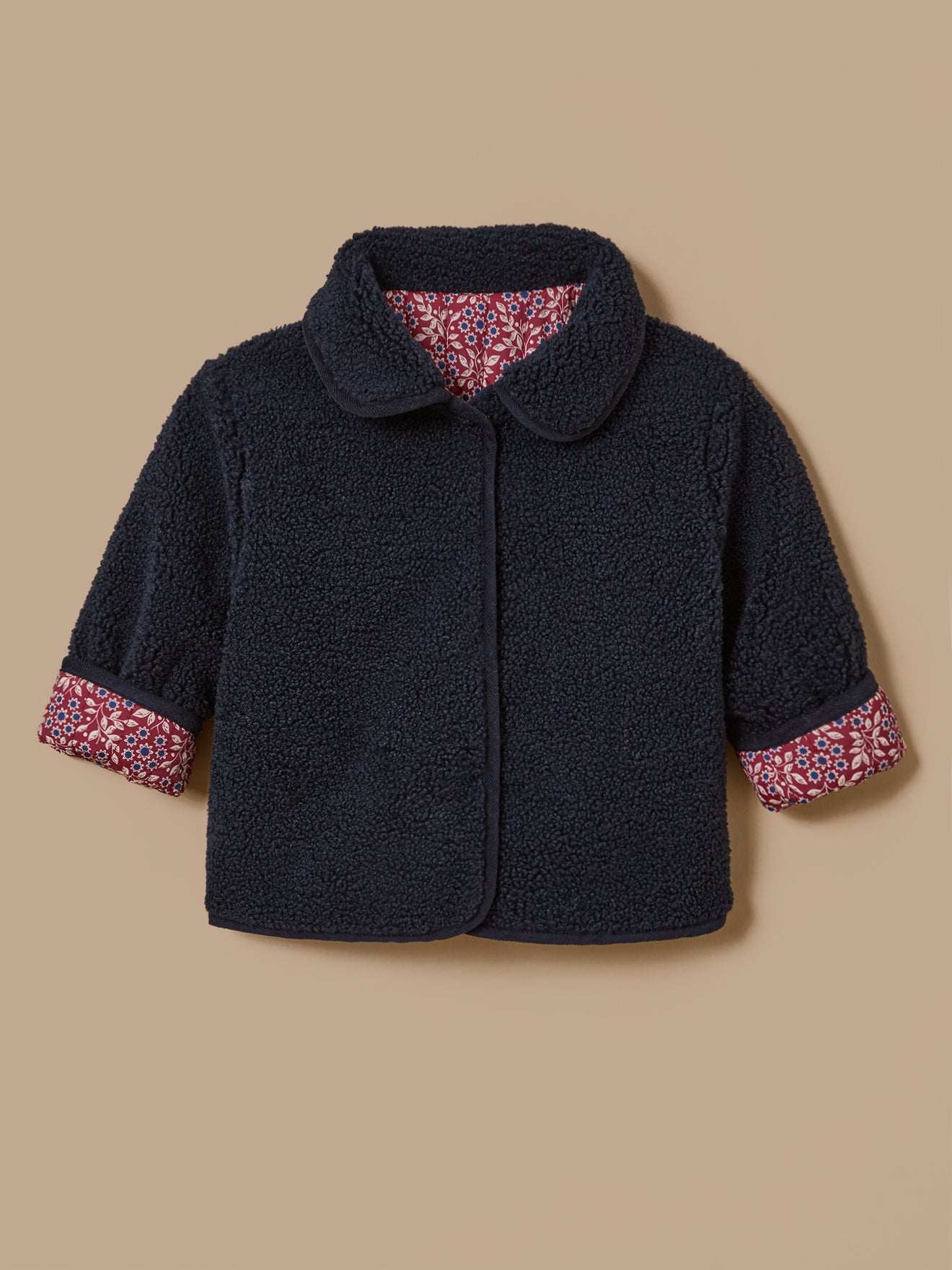 Veste réversible sherpa Bébé