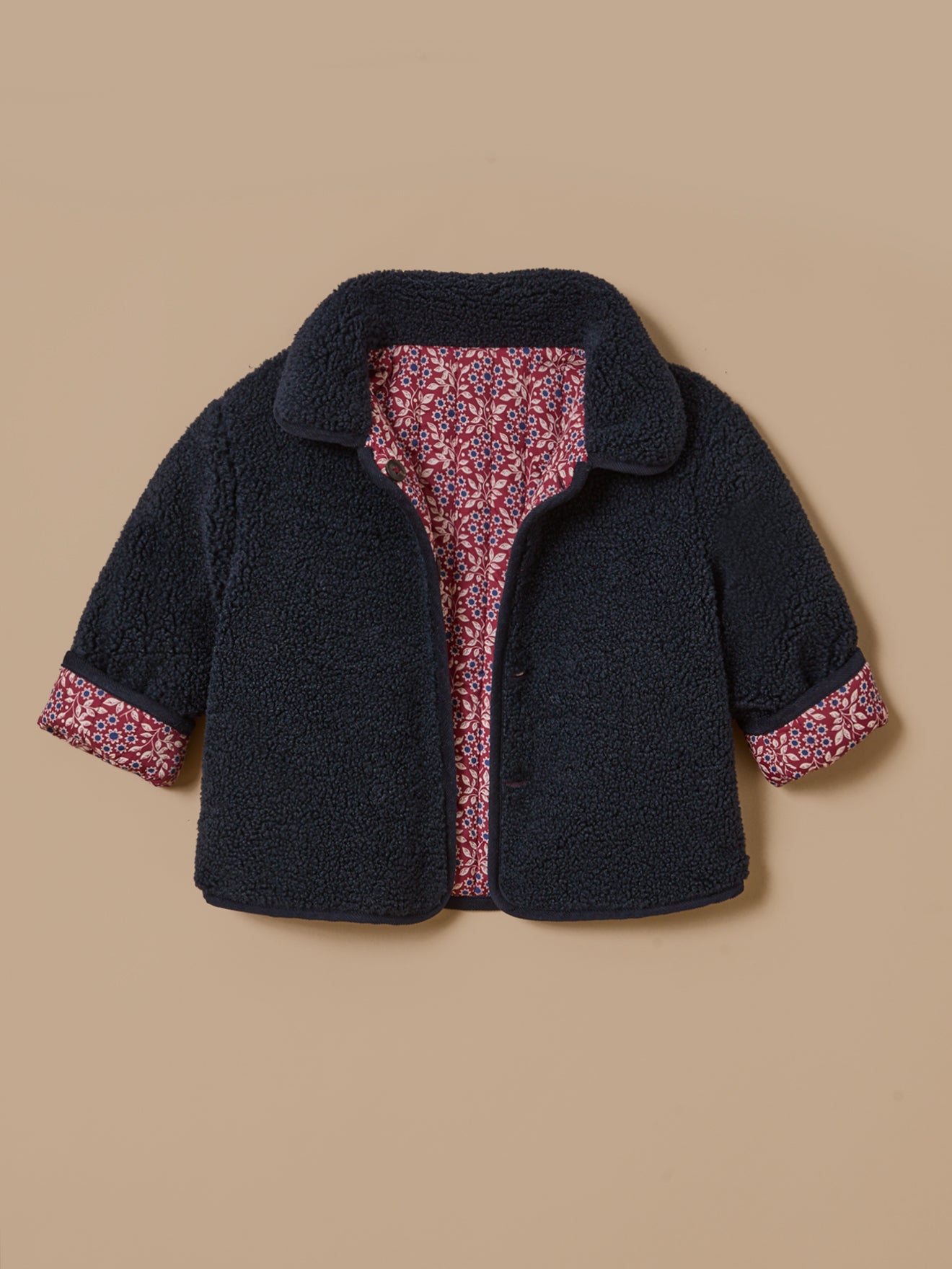 Veste réversible sherpa Bébé