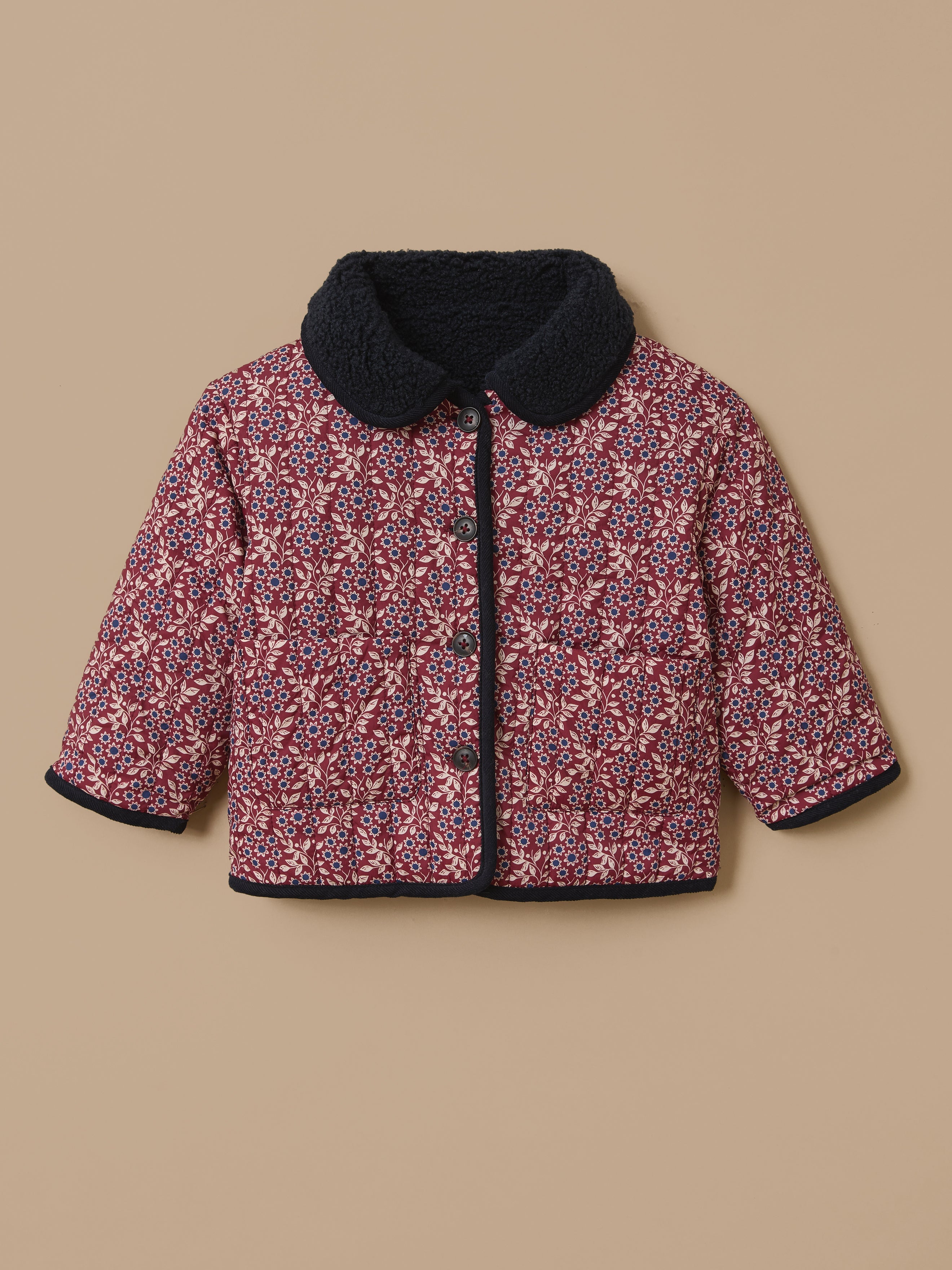 Veste réversible sherpa Bébé