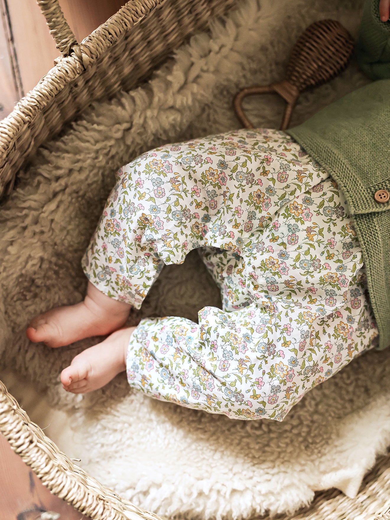 Combinaison Bébé en tissu Liberty