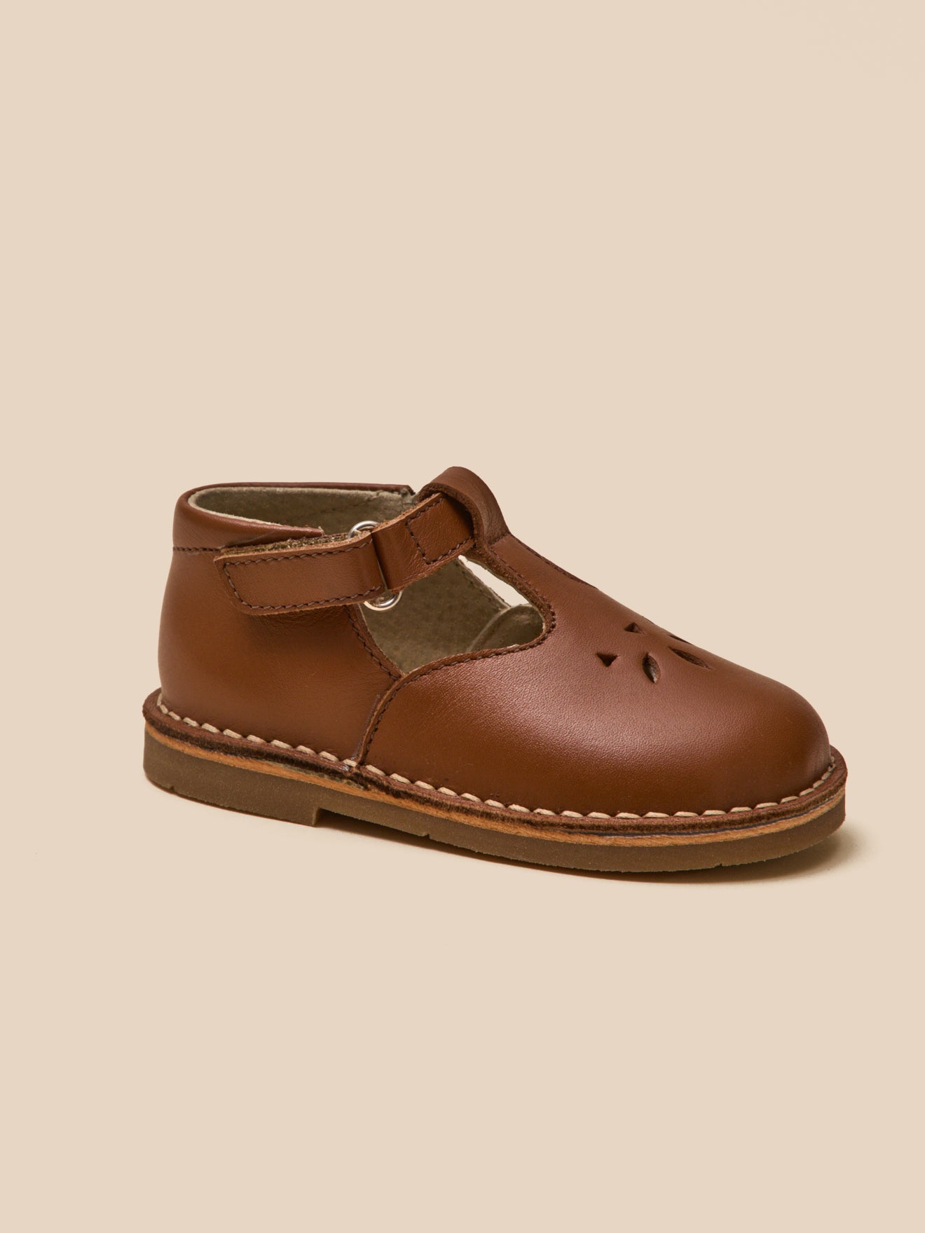 Salomés en cuir Bébé