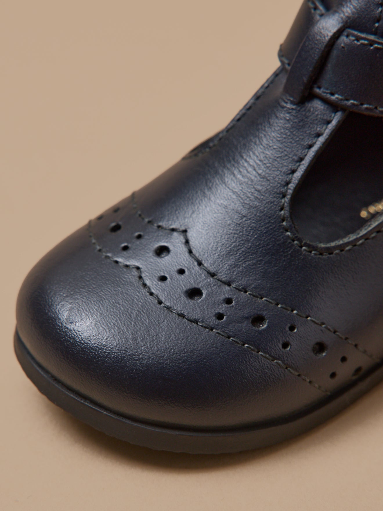 Salomés en cuir bébé