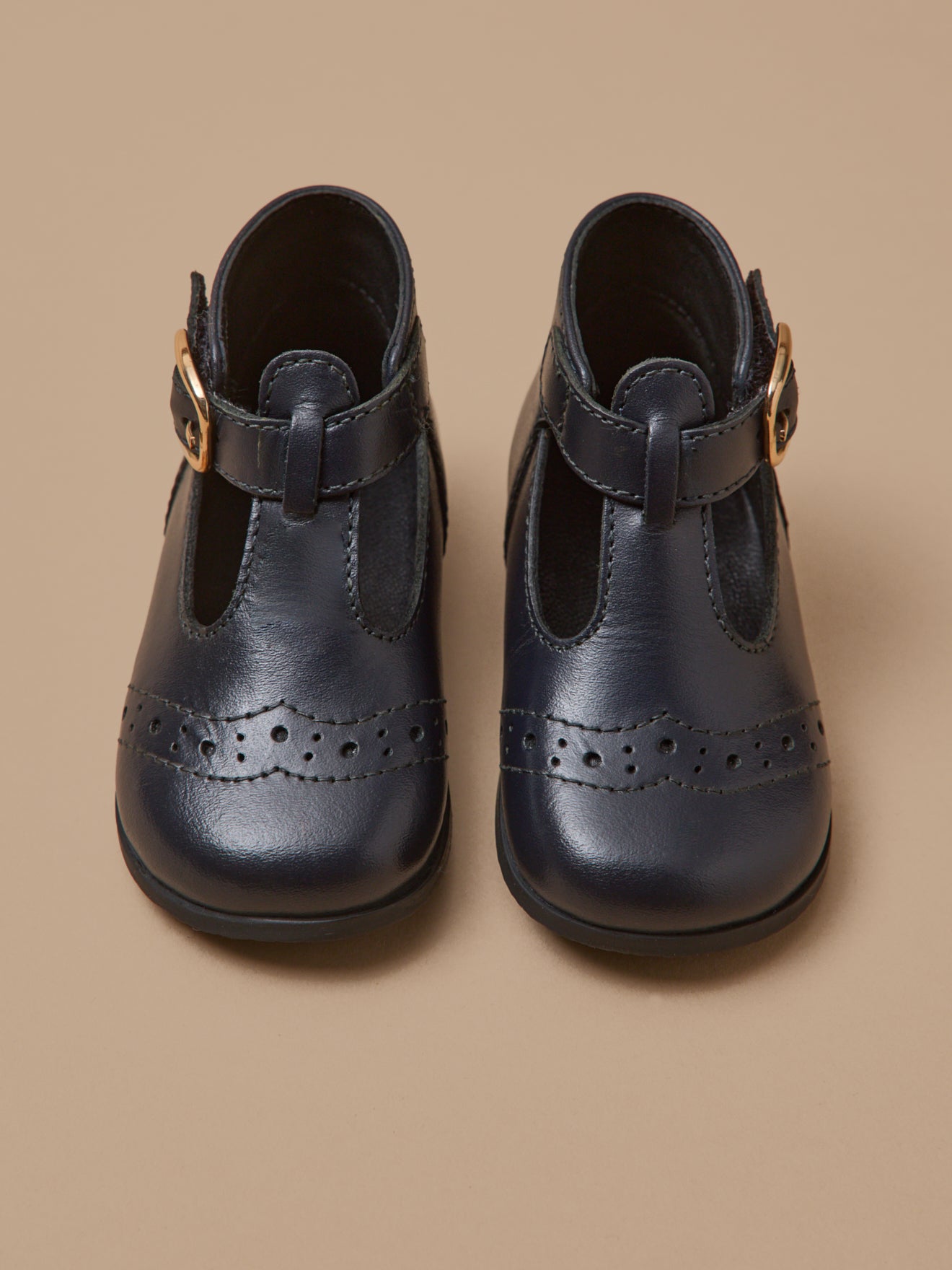 Salomés en cuir bébé