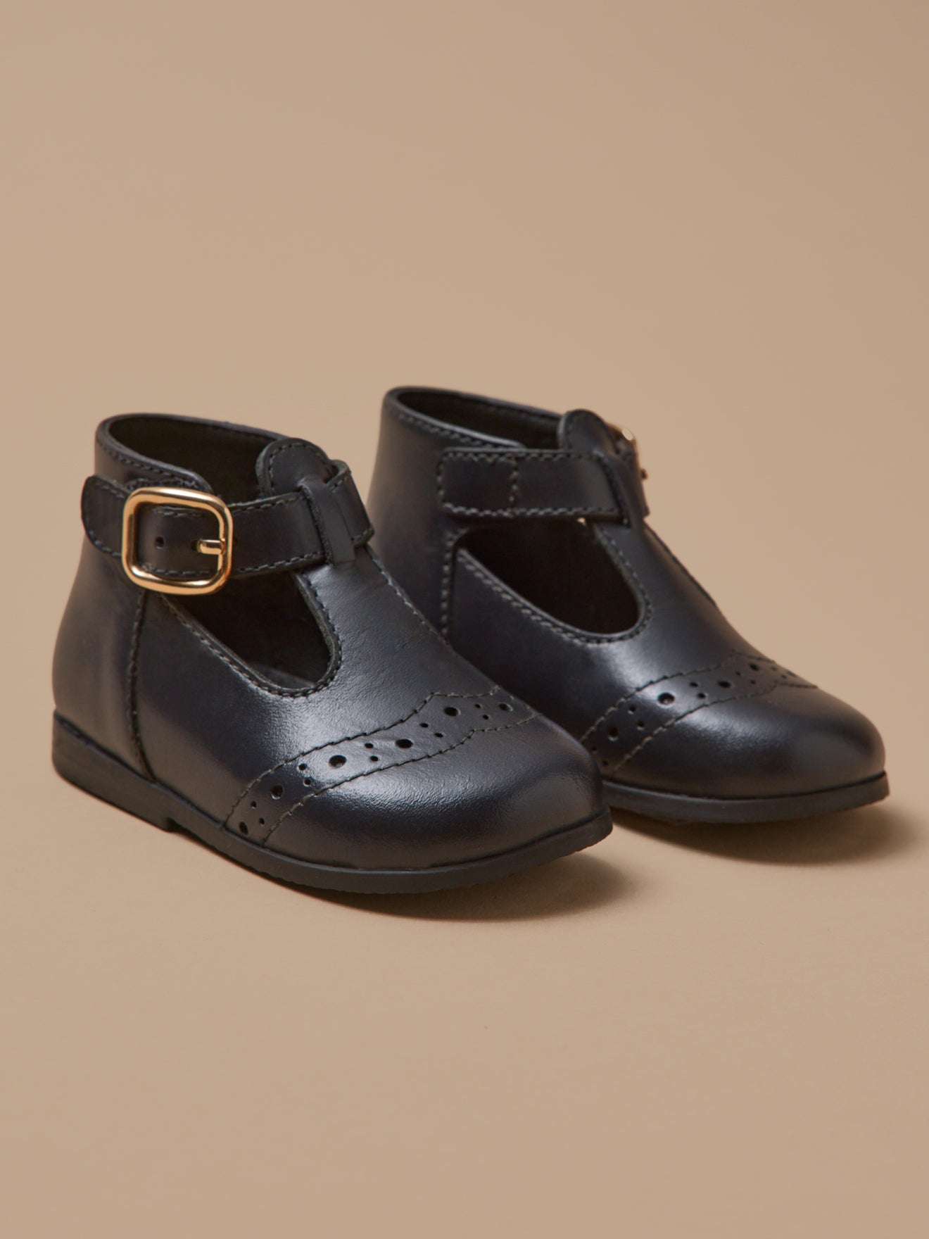 Salomés en cuir bébé