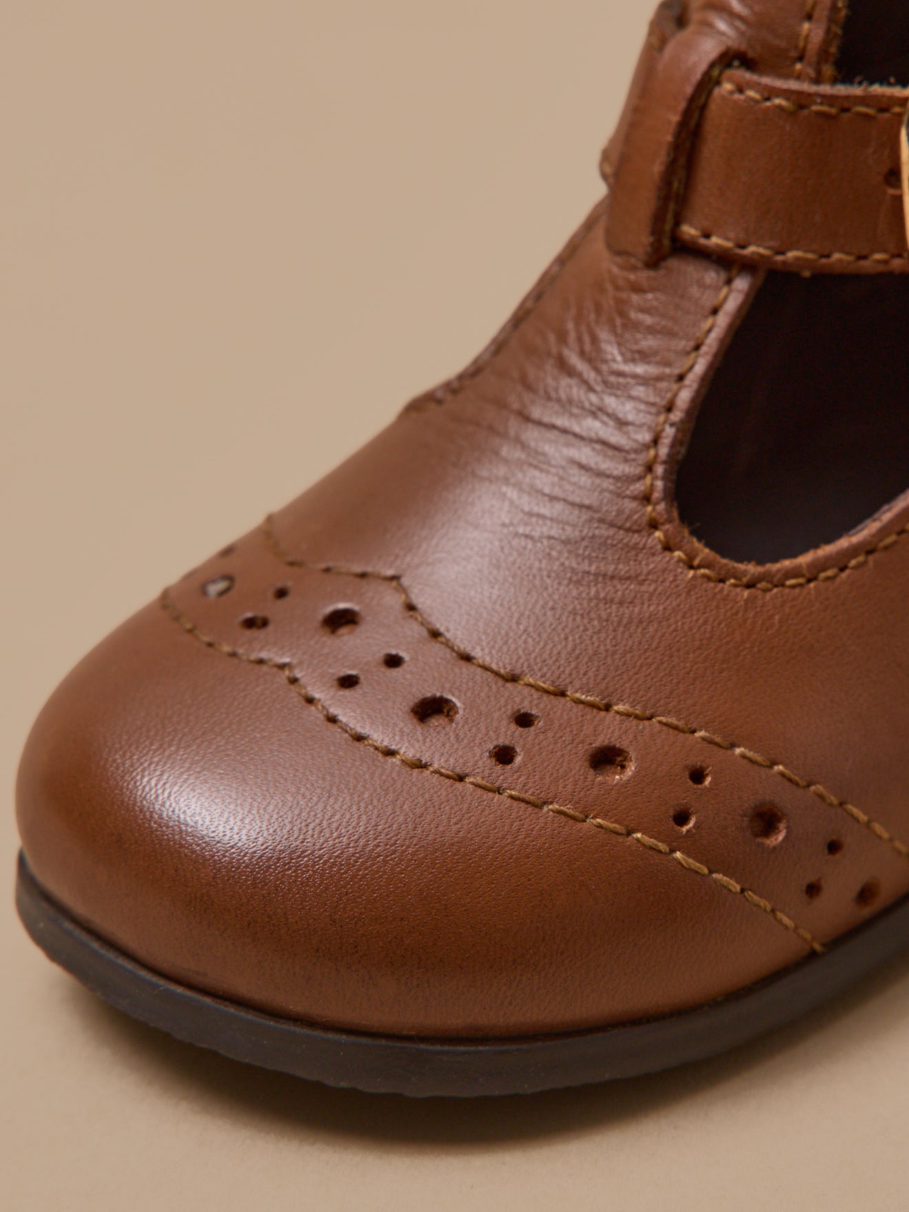 Salomés en cuir bébé