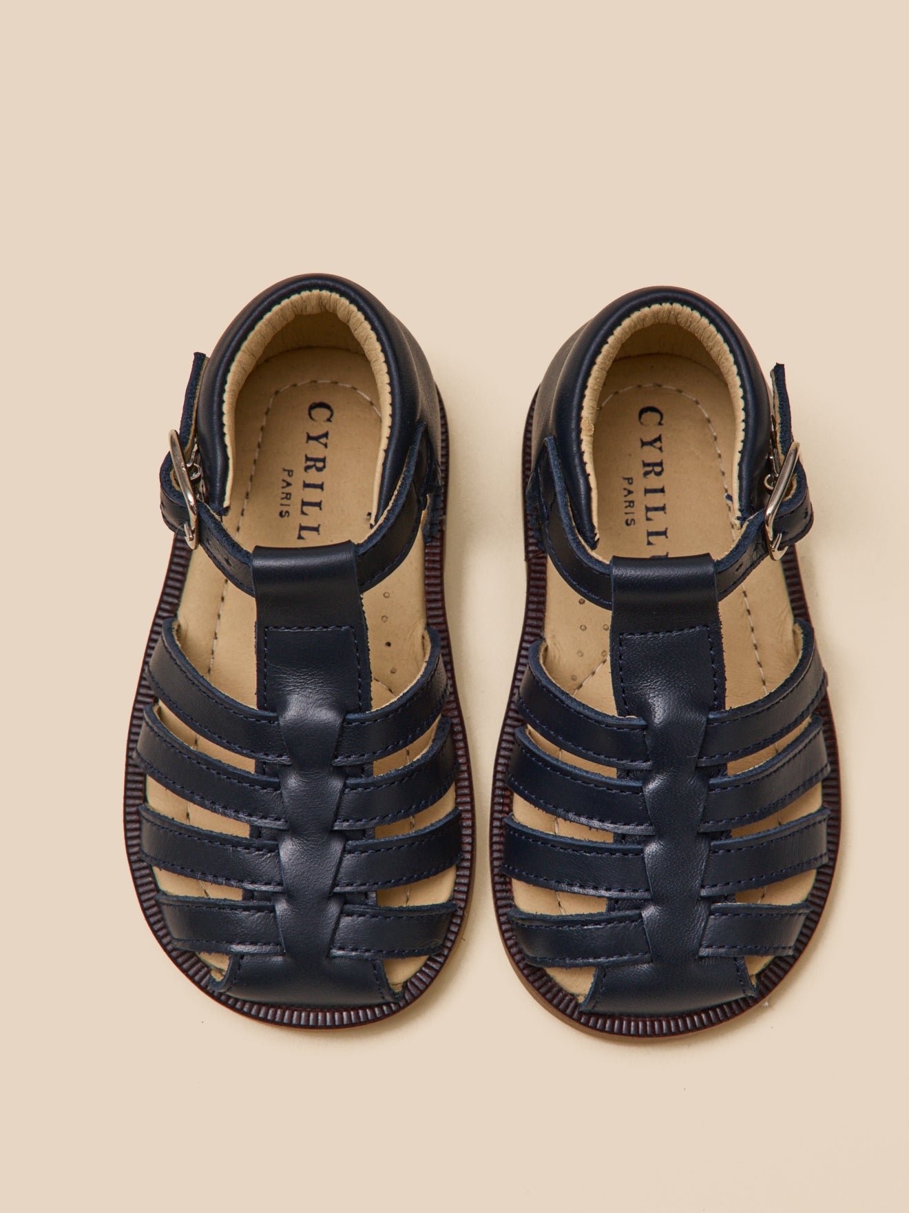 Sandales Fisher en cuir Bébé