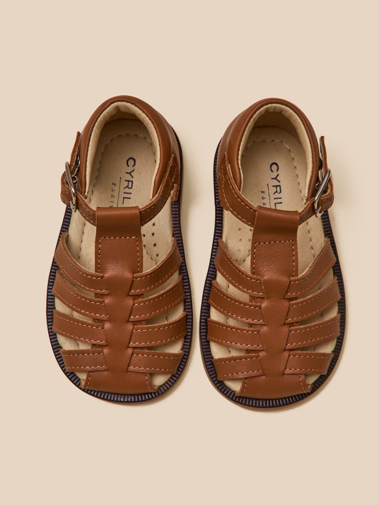 Sandales Fisher en cuir Bébé