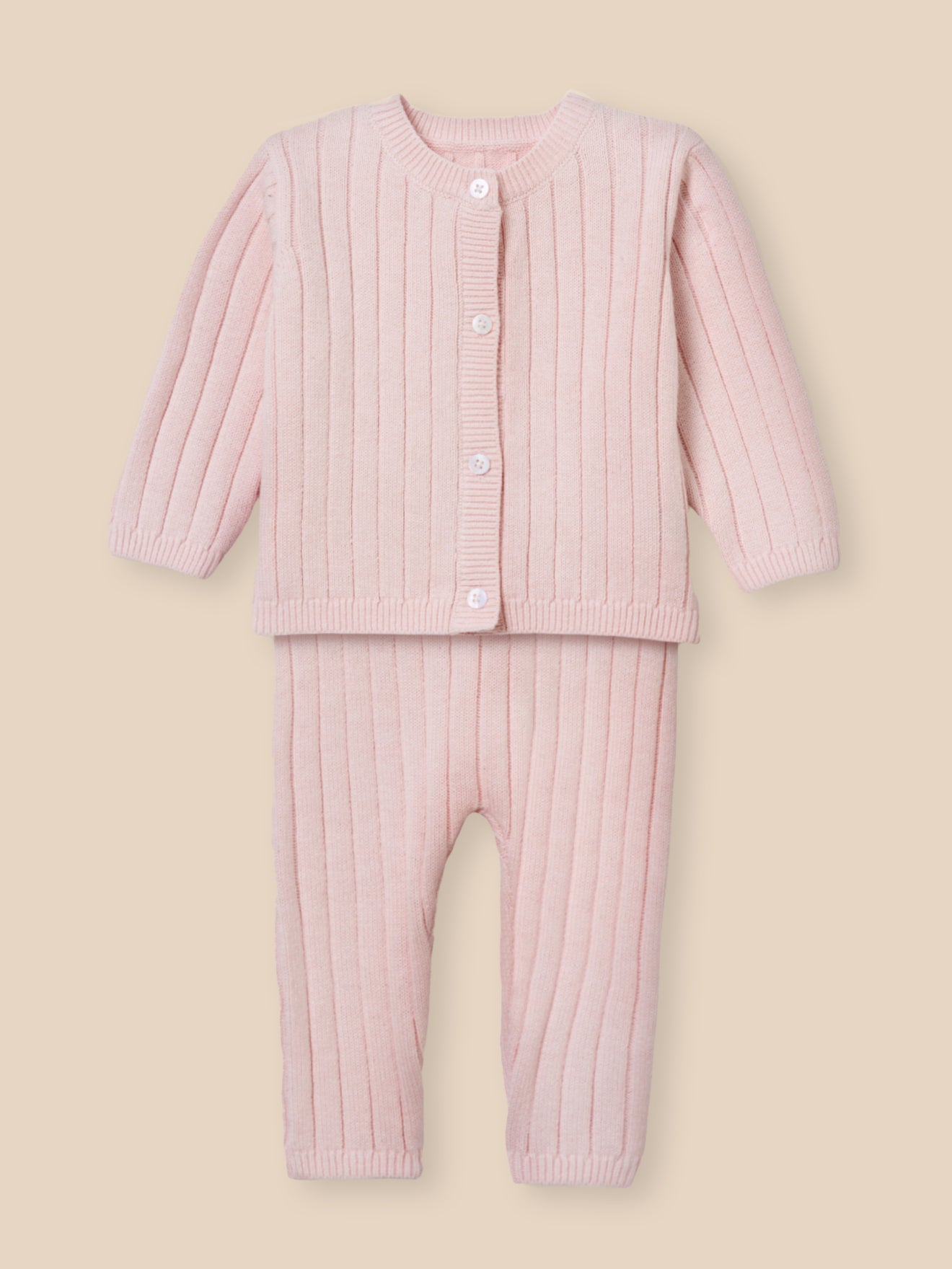 Ensemble bébé coton biologique et laine