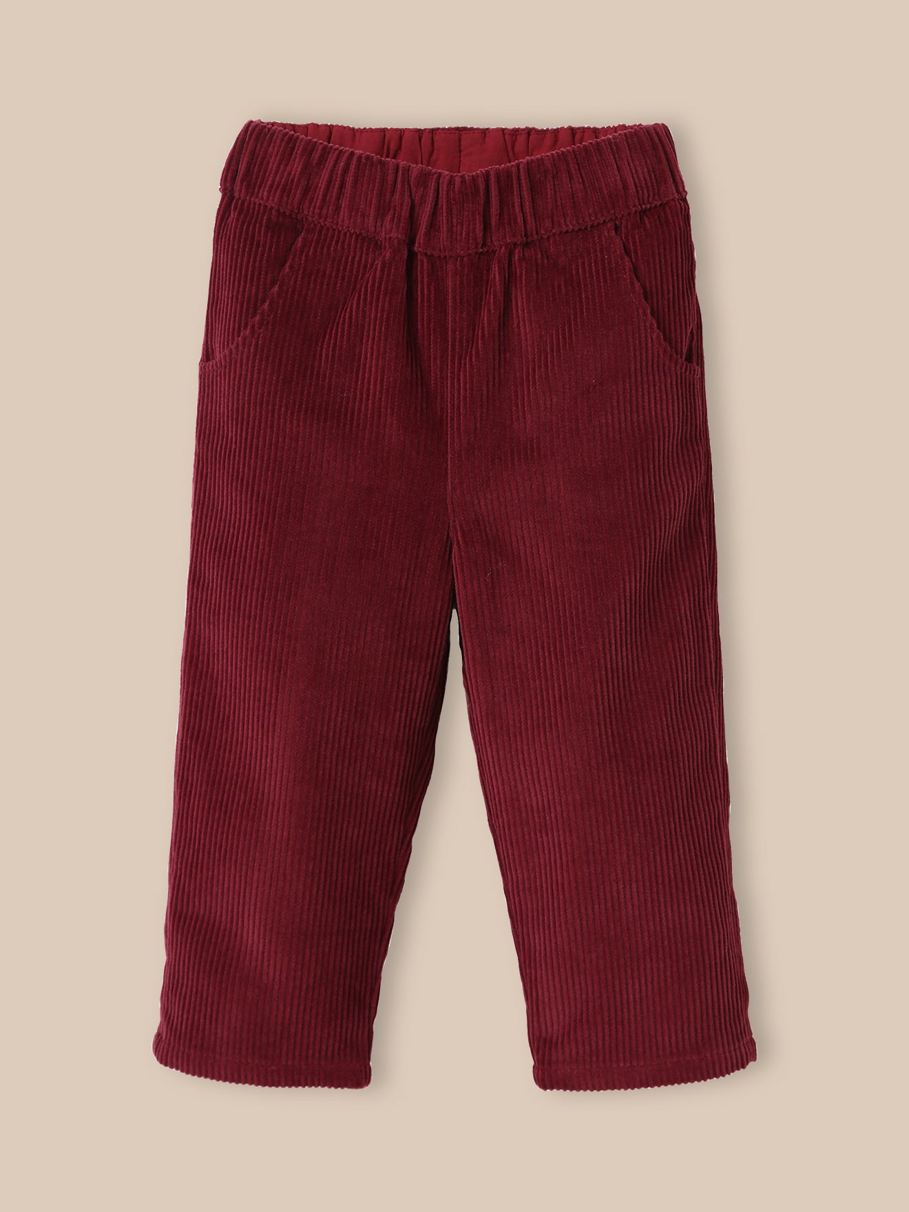 Pantalon velours en grosses côtes Bébé