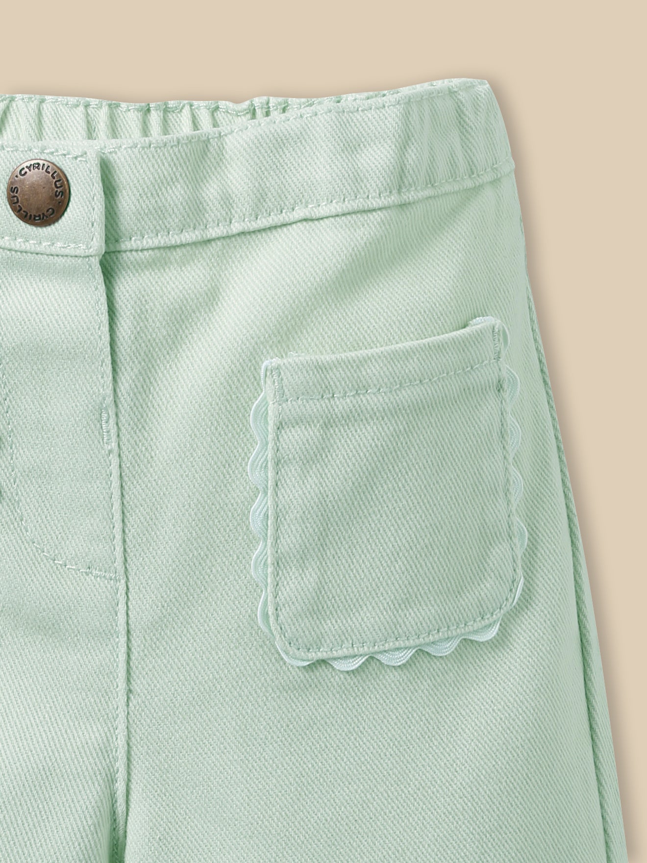 Pantalon droit Bébé en twill