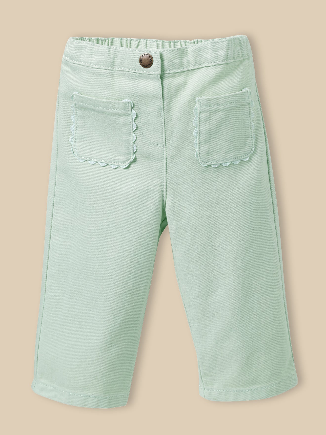 Pantalon droit Bébé en twill