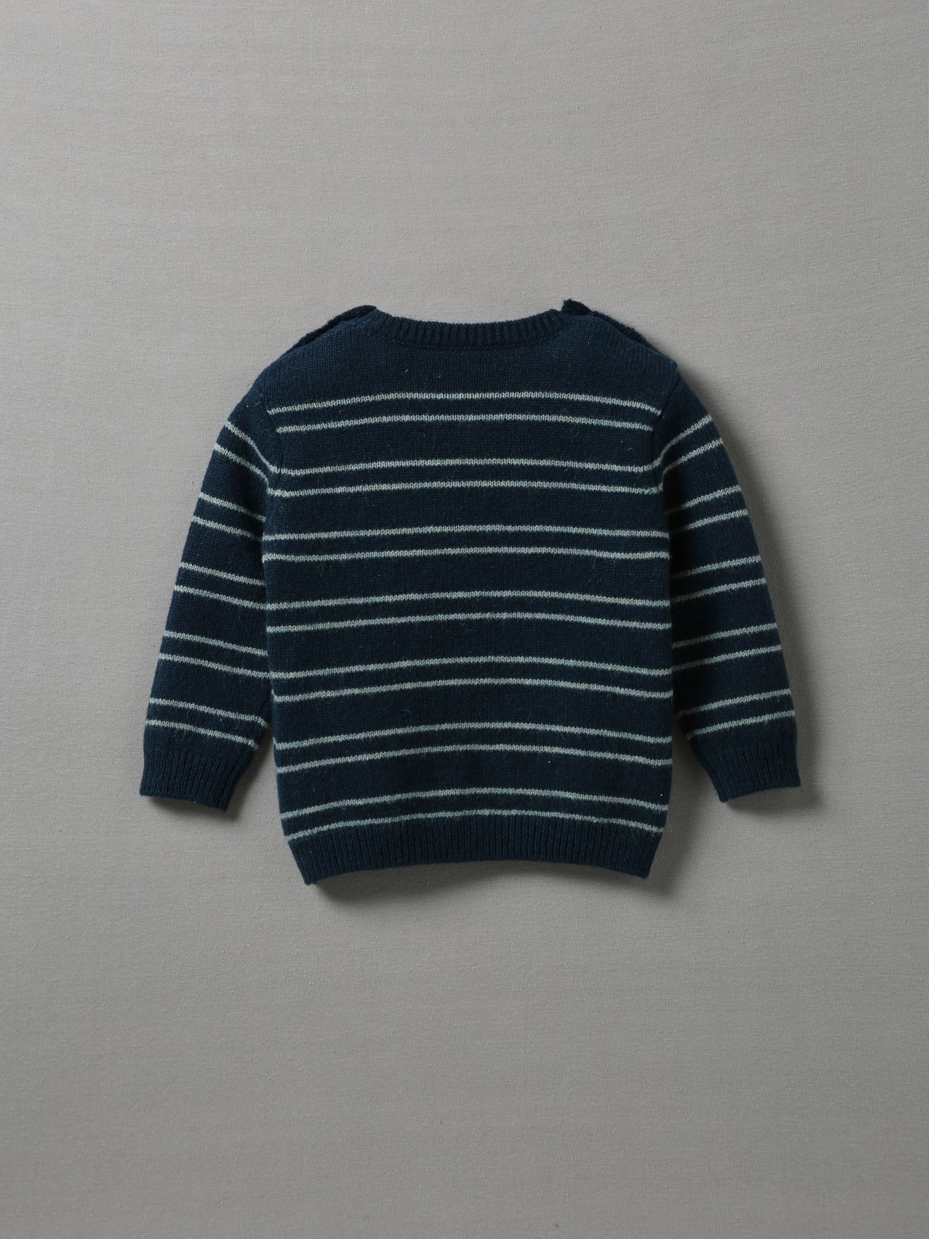 Pull rayé Bébé en Lambswool