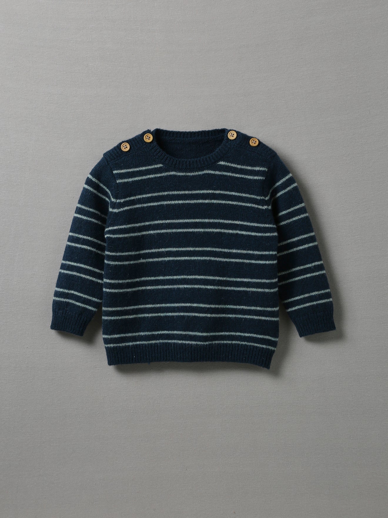 Pull rayé Bébé en Lambswool