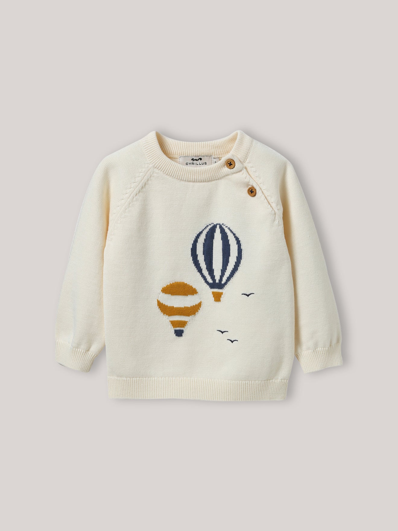 Pull montgolfières bébé - Coton biologique