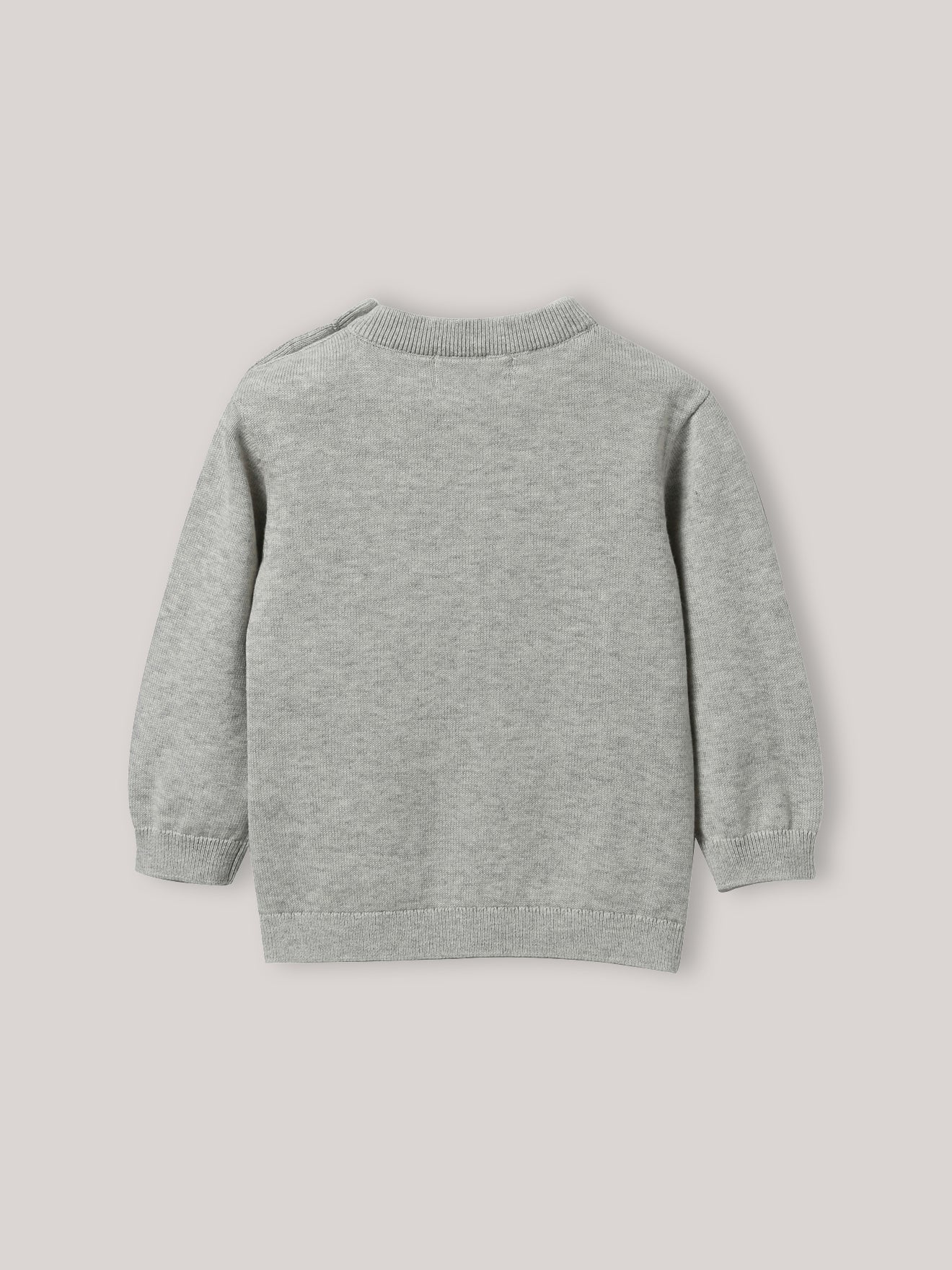 Pull "oie" bébé en coton biologique et laine