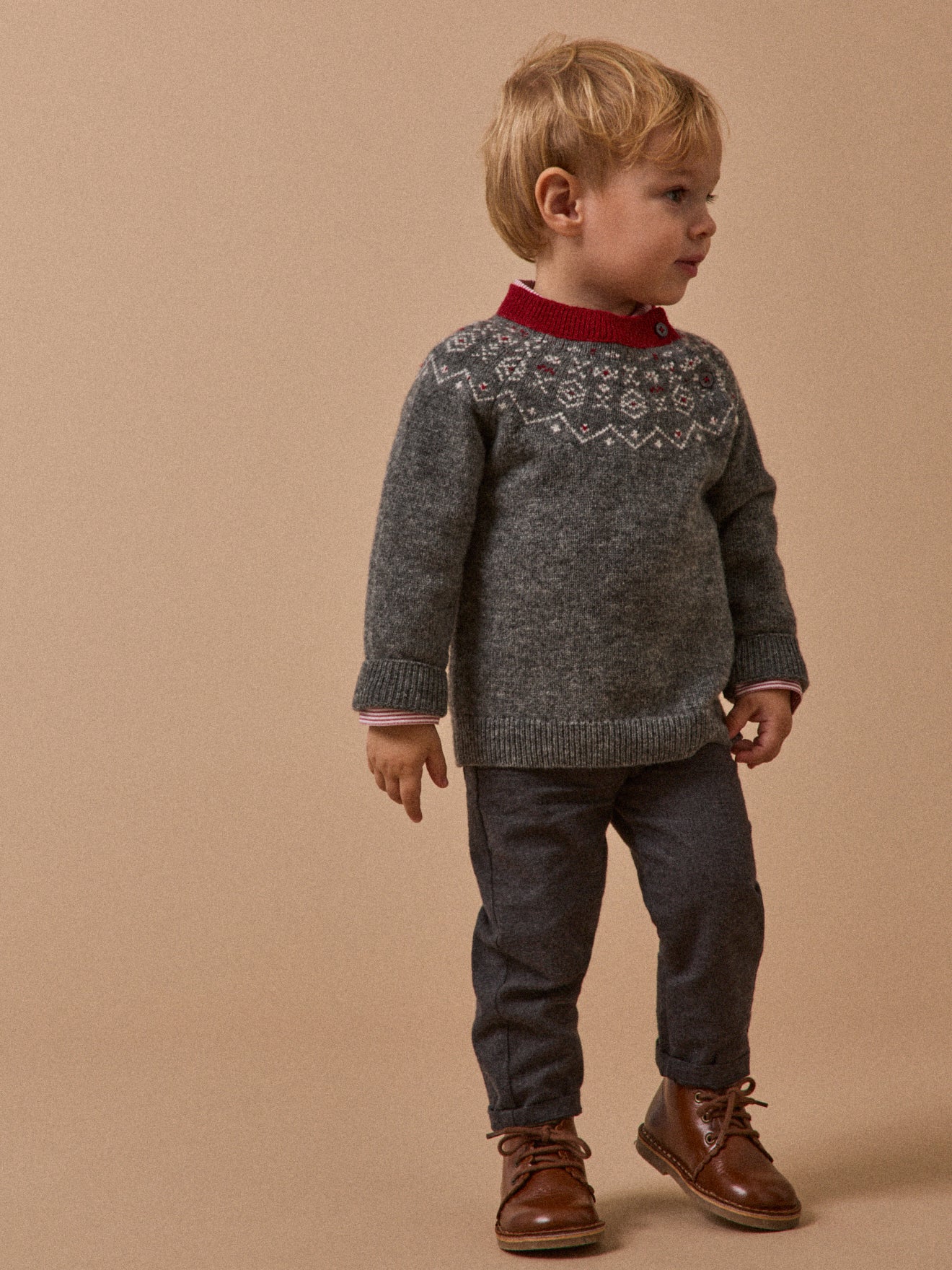 Pull en Lambswool Bébé