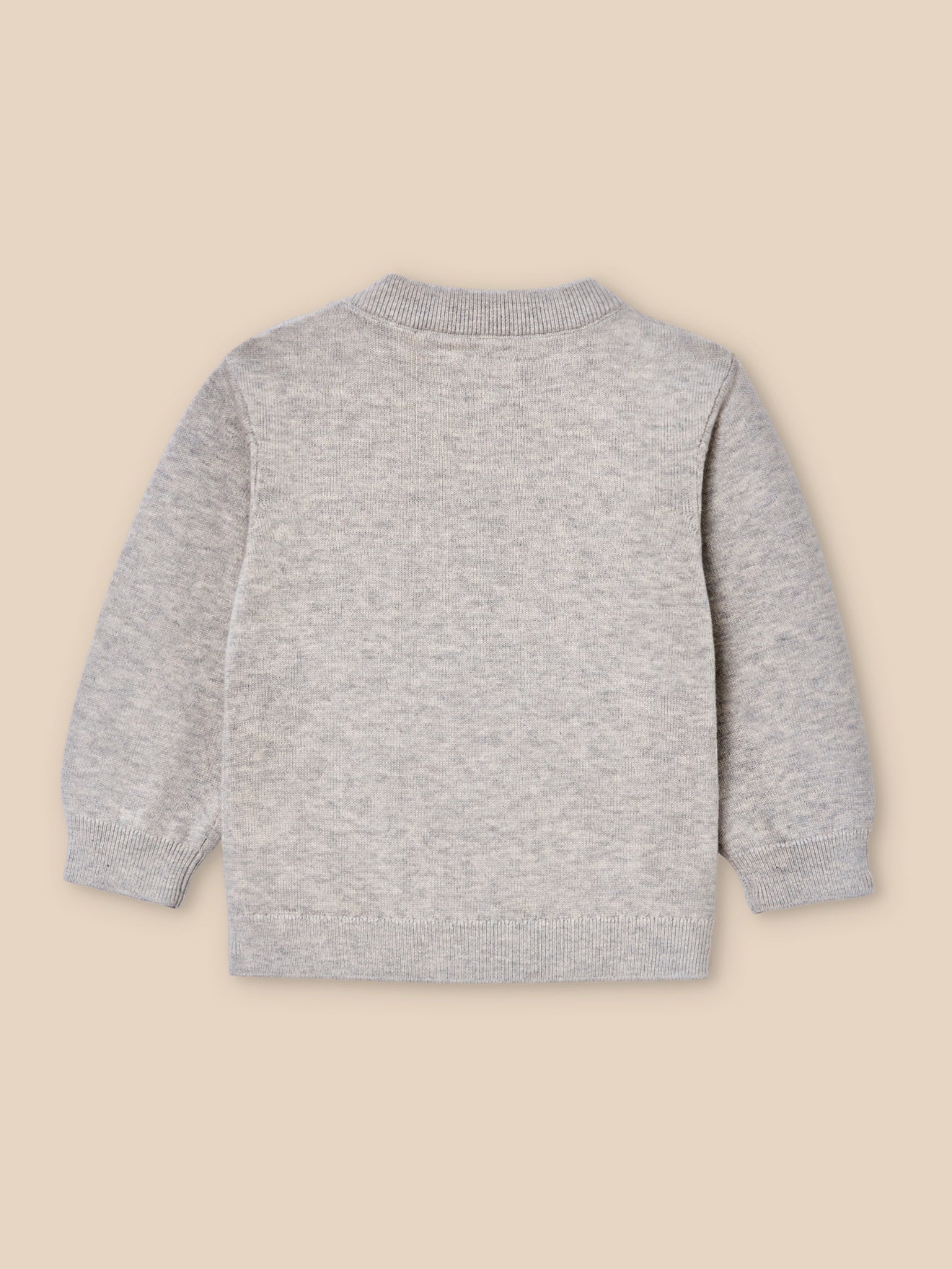 Pull Bébé en coton biologie et laine