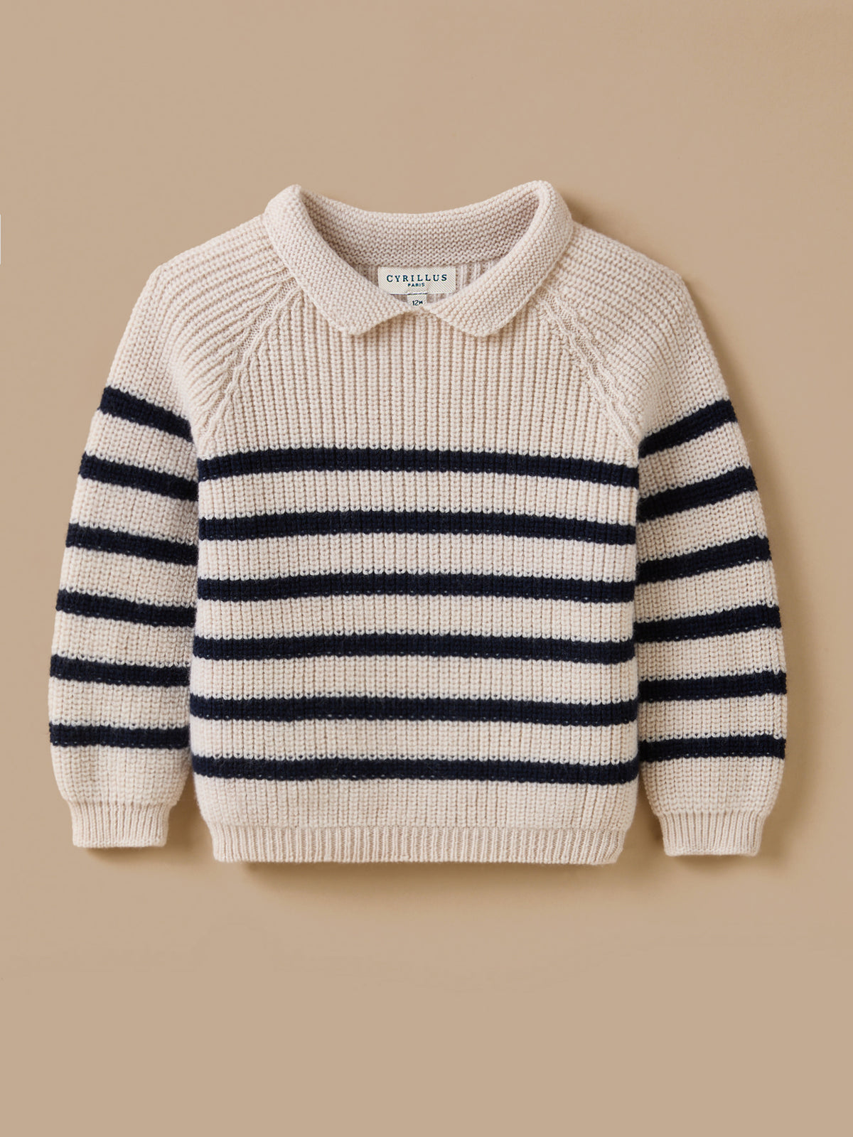 Pull laine mérinos bébé - Cyrillus X les 3 Tricoteurs