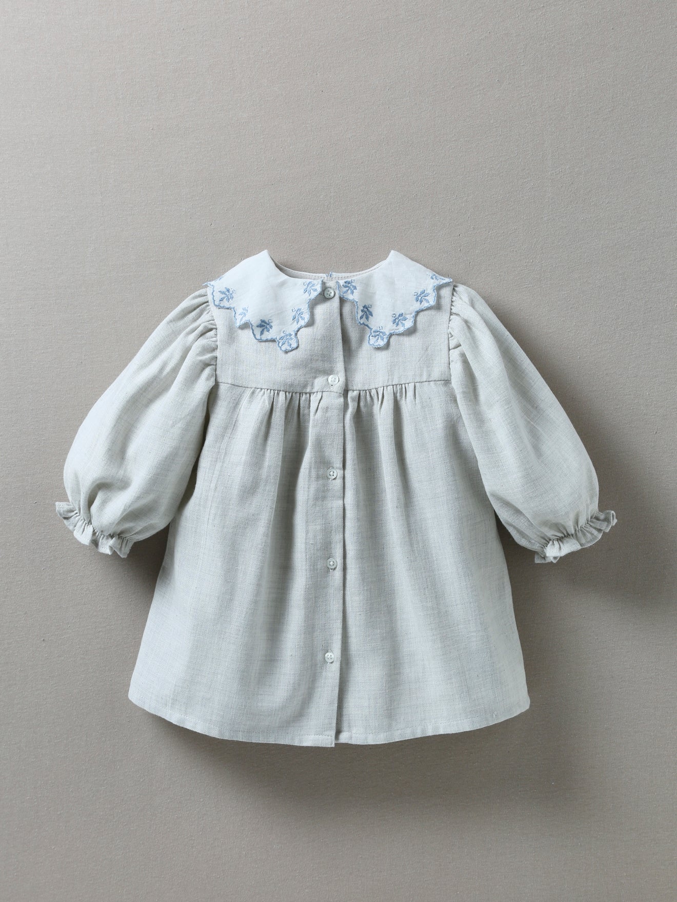 Robe Bébé col brodé