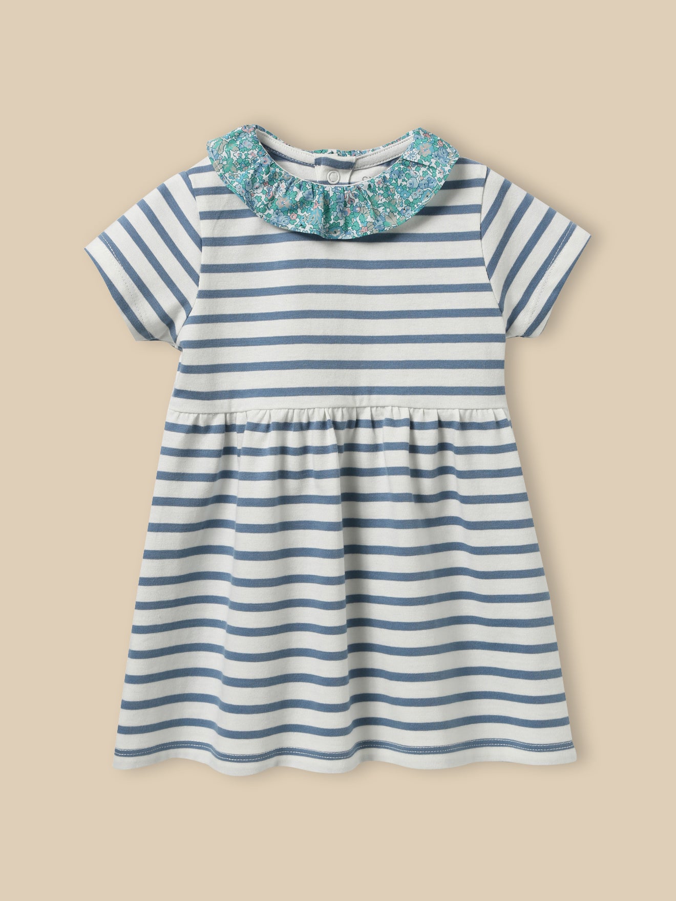 Robe marinière bébé - Coton biologique