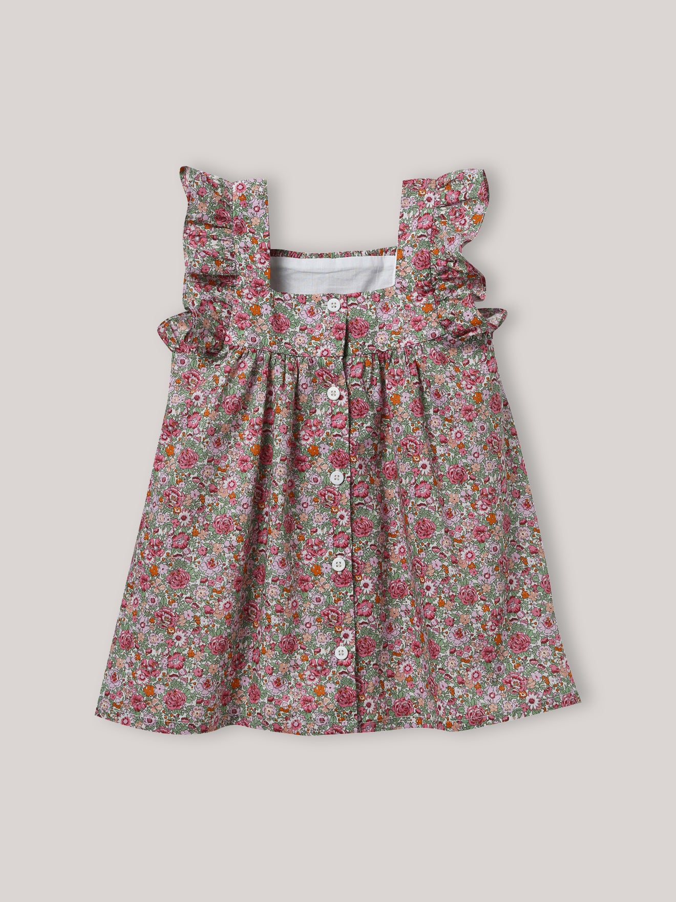 Robe en tissu Liberty Amélie - Collection fêtes et mariages