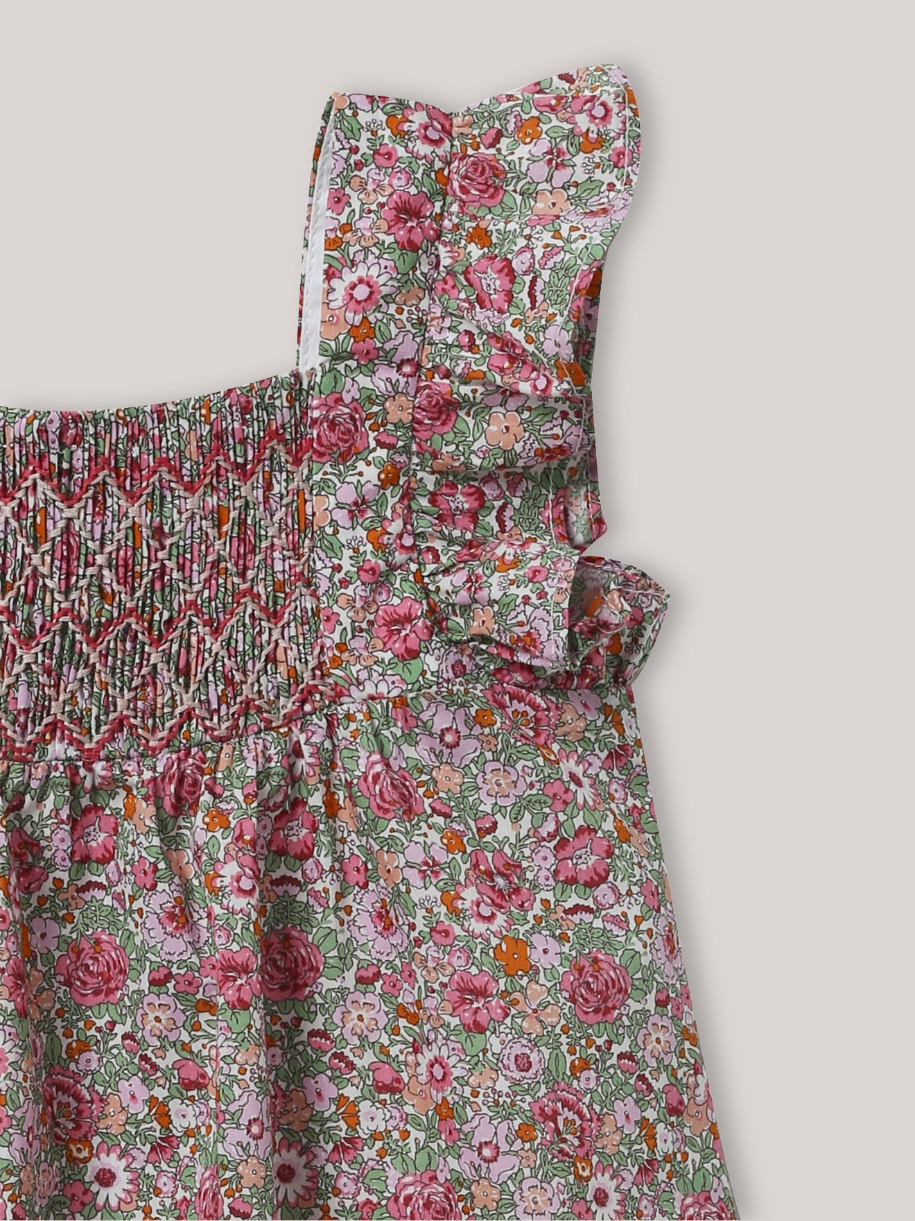 Robe en tissu Liberty Amélie - Collection fêtes et mariages