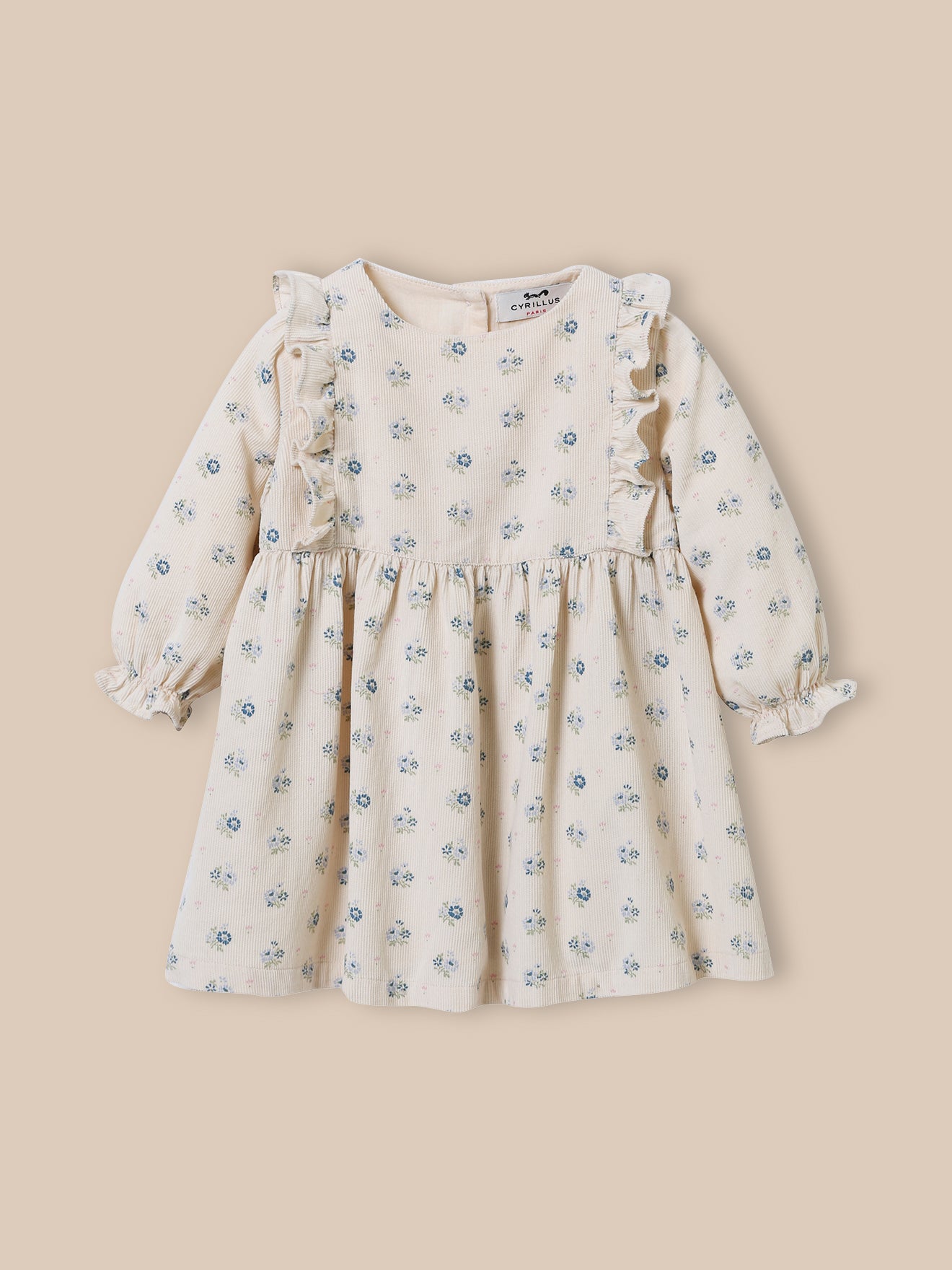 Robe en velours bébé