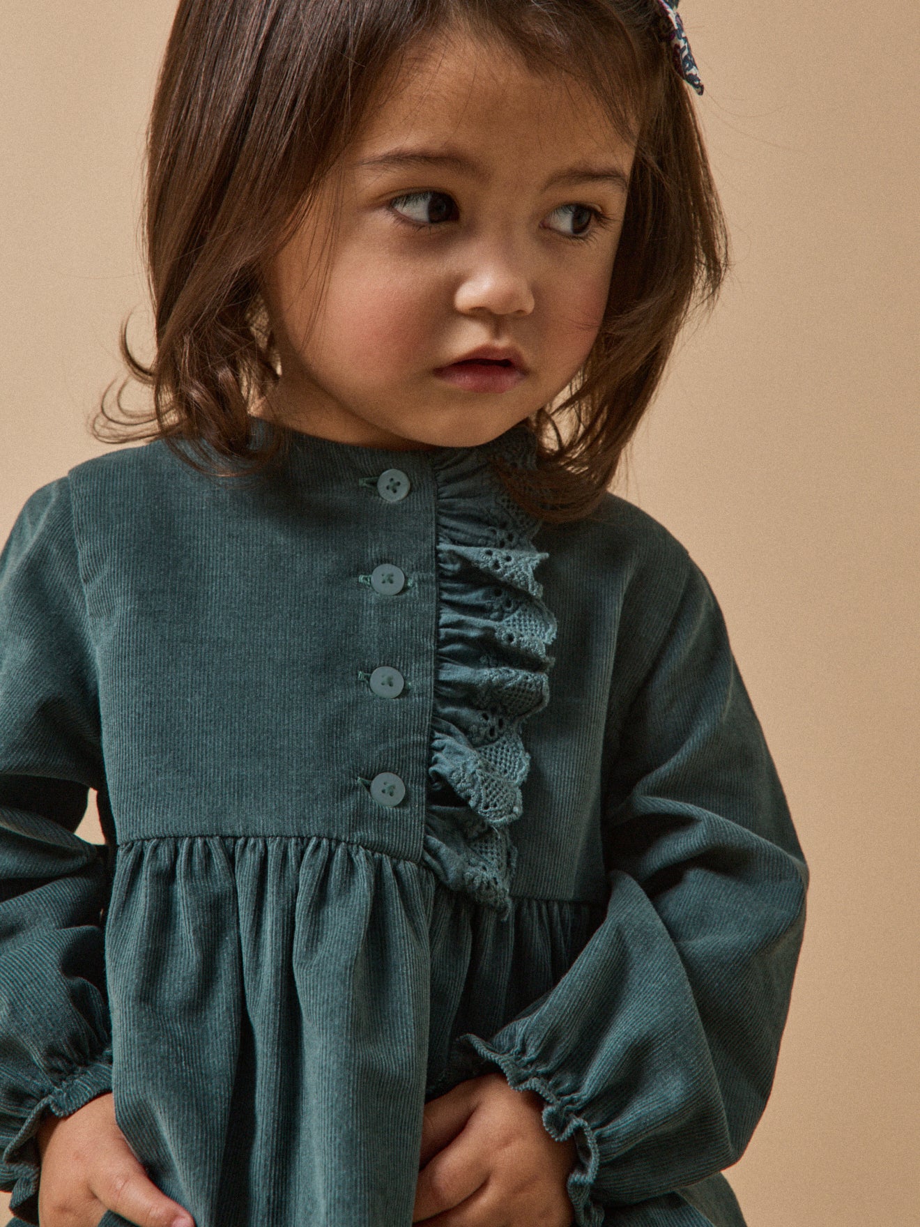 Robe en velours Bébé