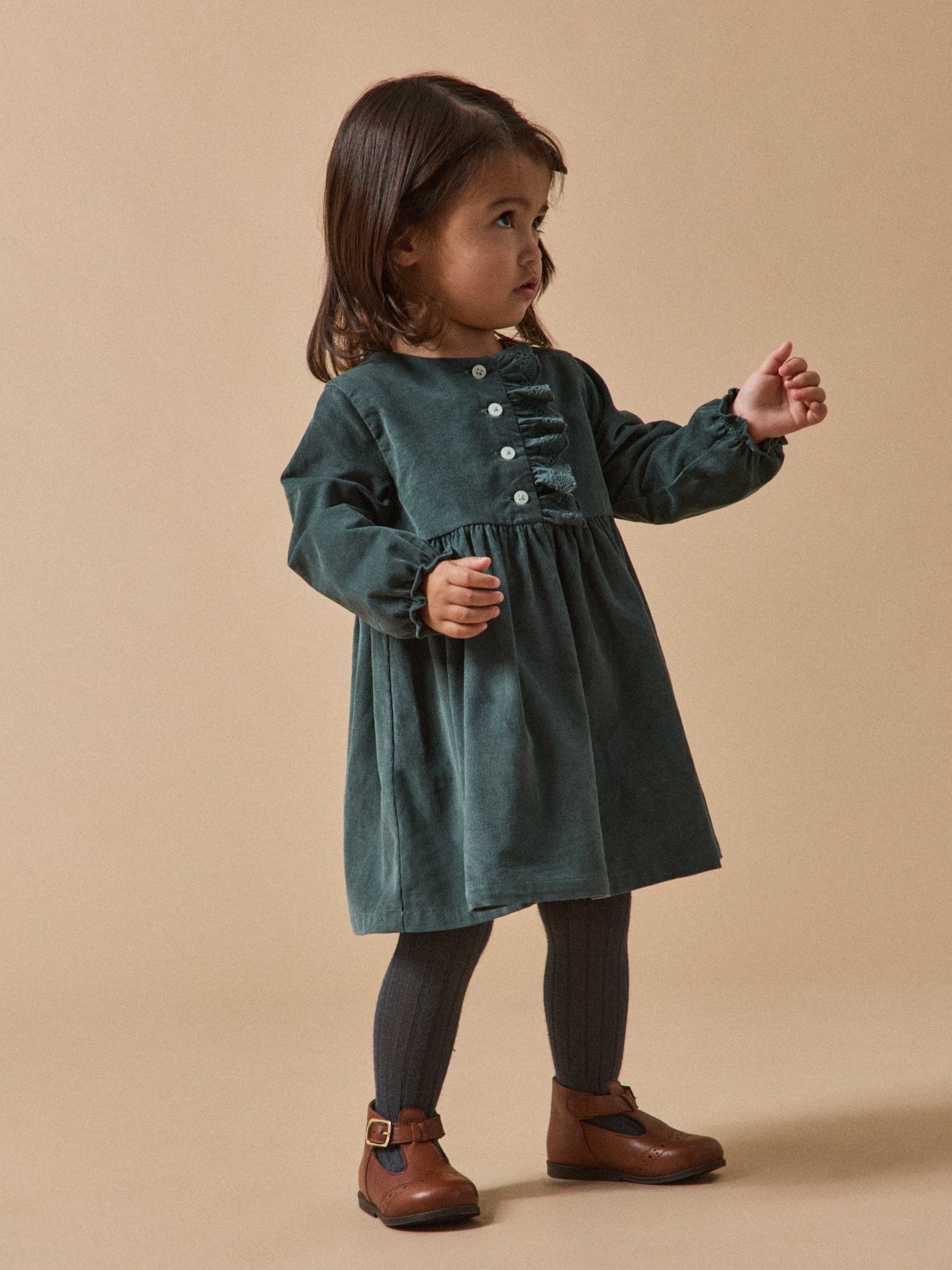 Robe en velours Bébé