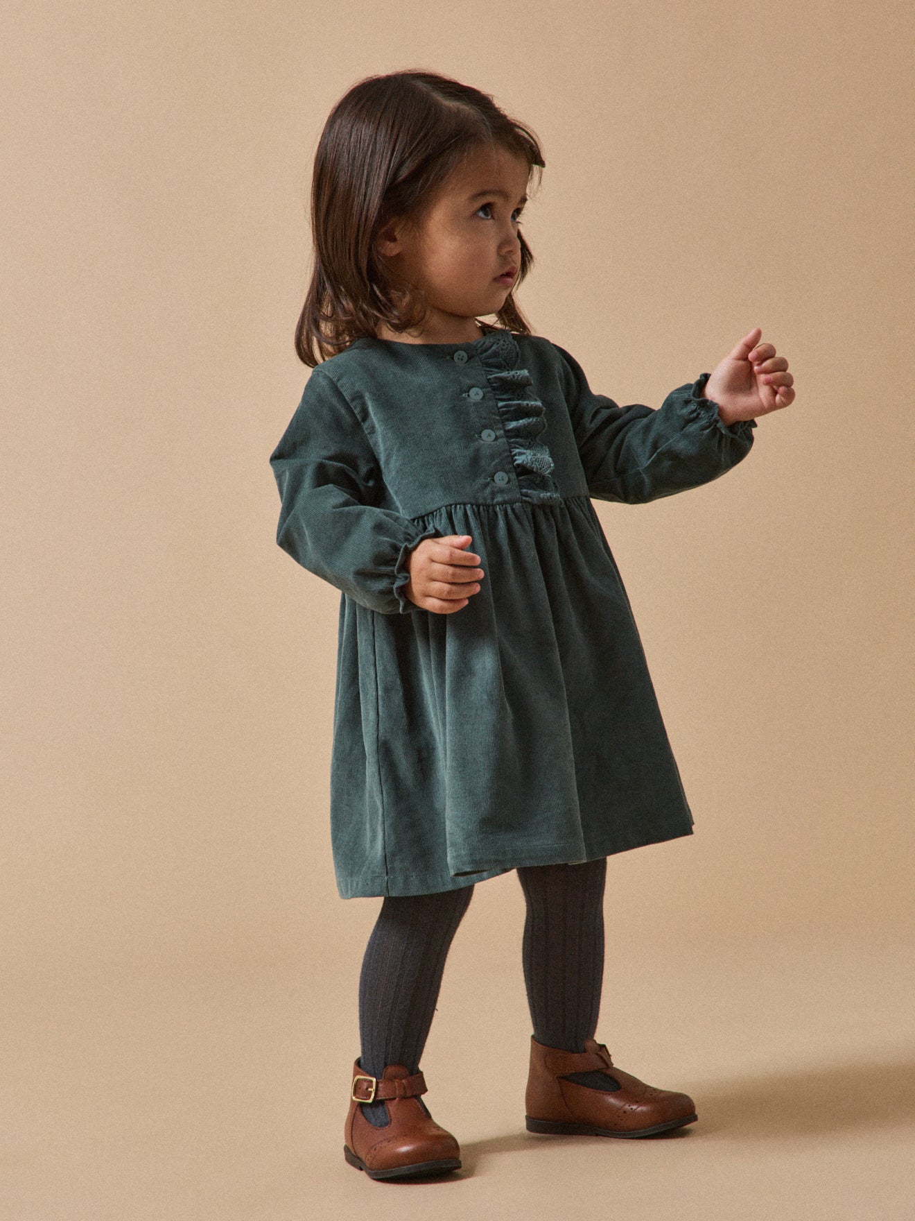 Robe en velours Bébé