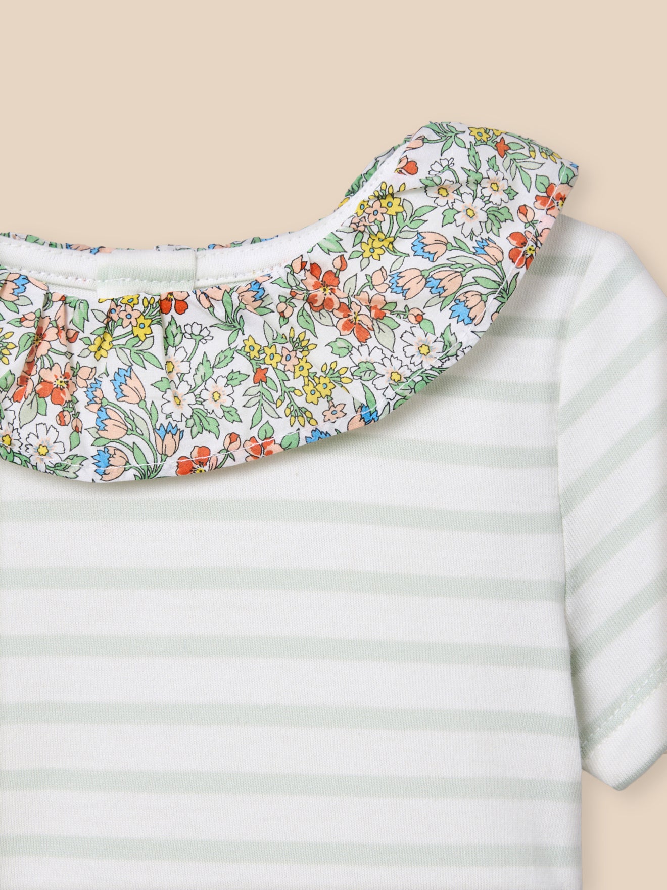 Robe marinière bébé - Coton biologique