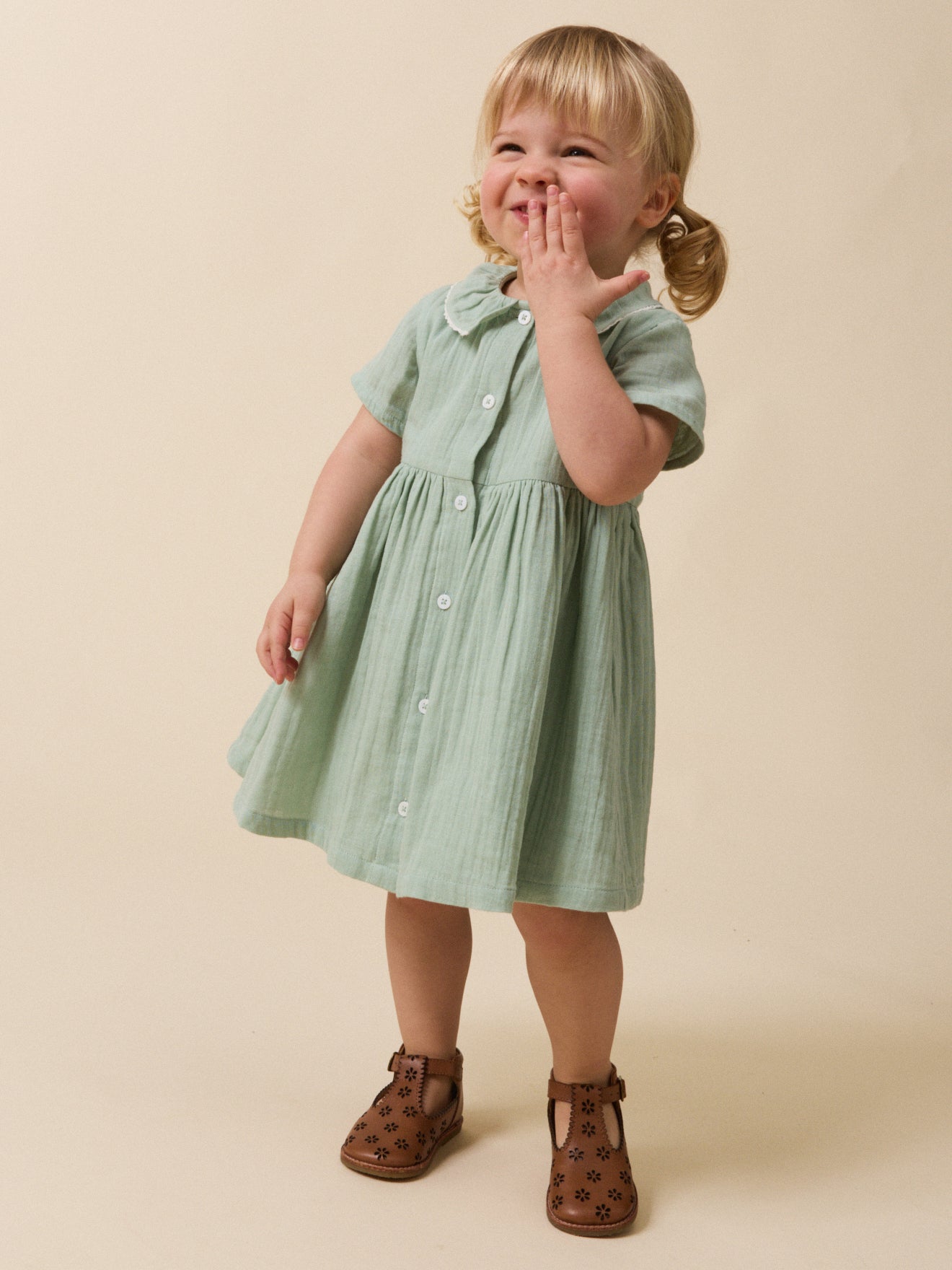 Robe en gaze de coton Bébé