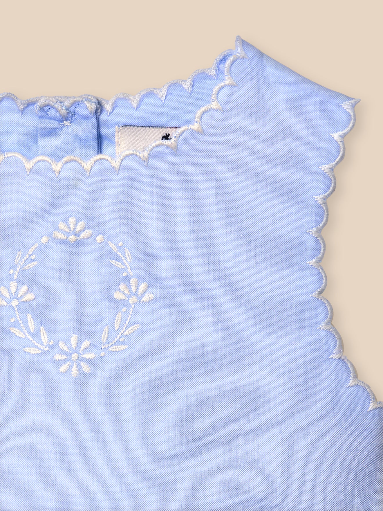 Robe en Oxford Bébé